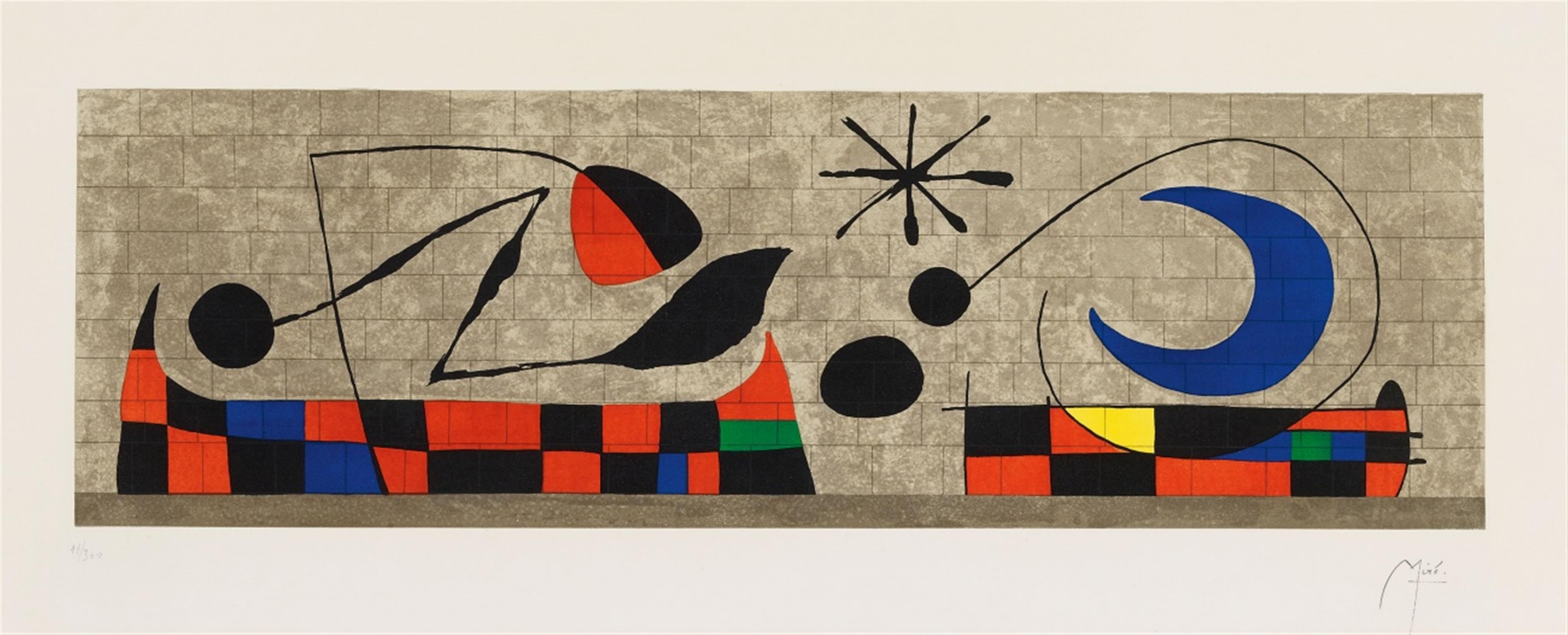 Nach Joan Miró - Mur de la lune - image-1