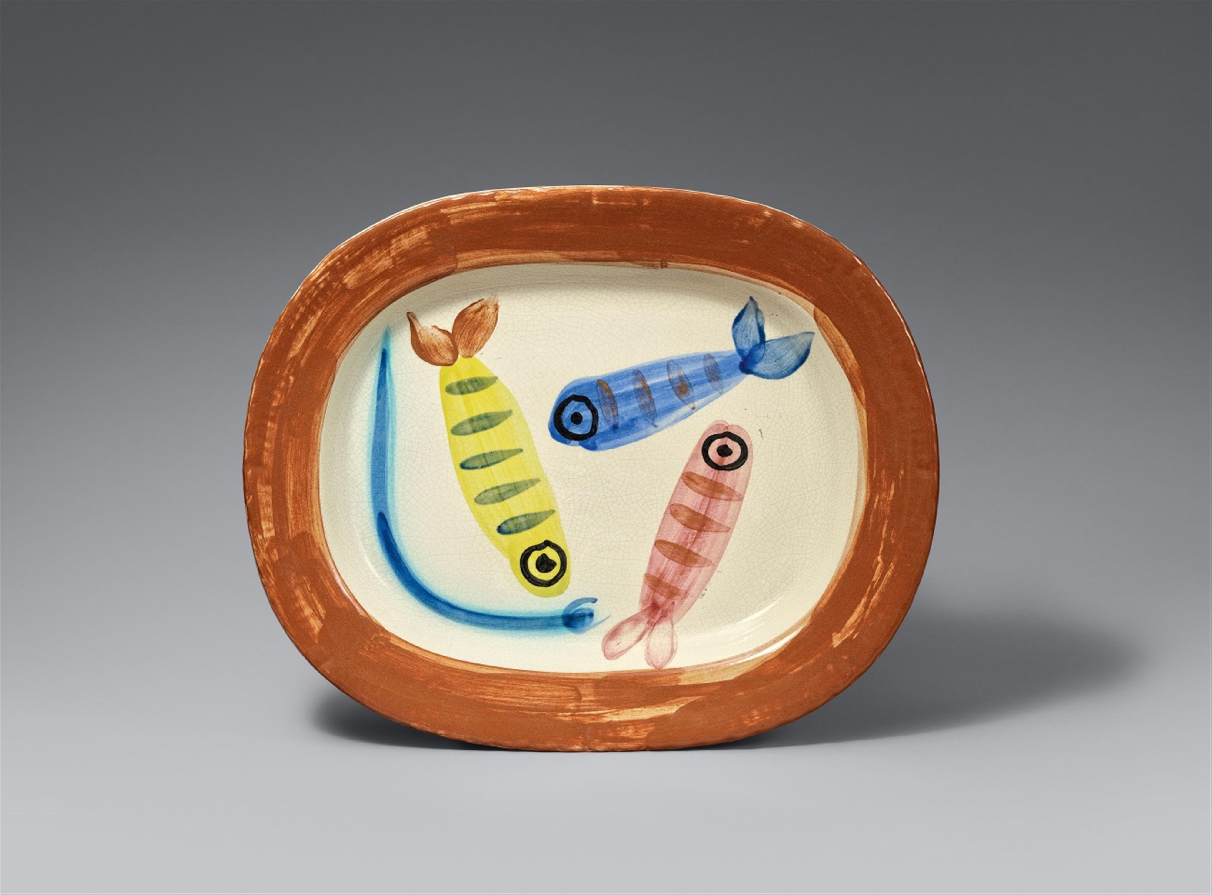 Pablo Picasso - Quatre poissons polychromiques - image-1