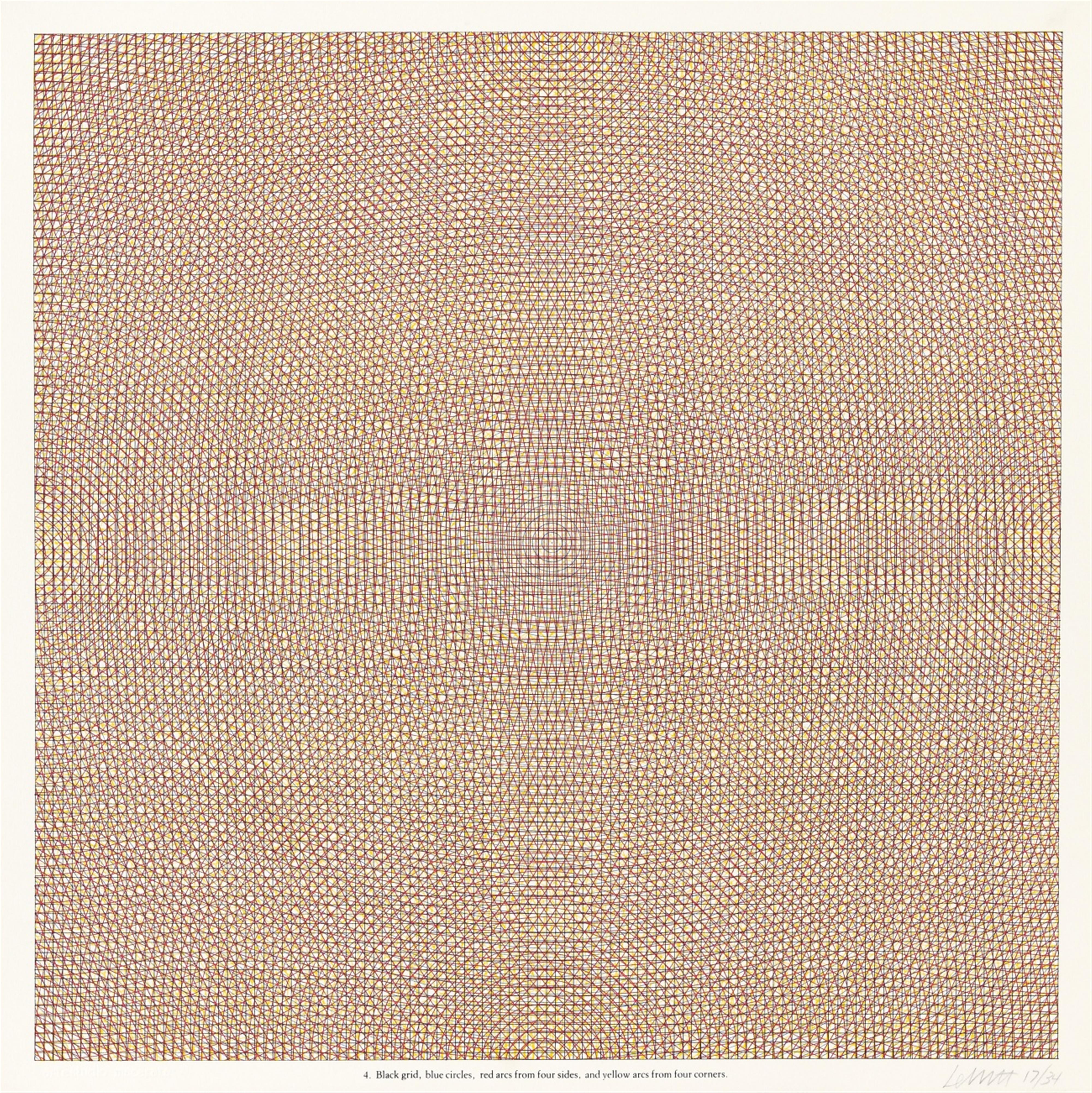 Sol LeWitt - All combinations of arcs from sides & corners, grinds and circles - image-4