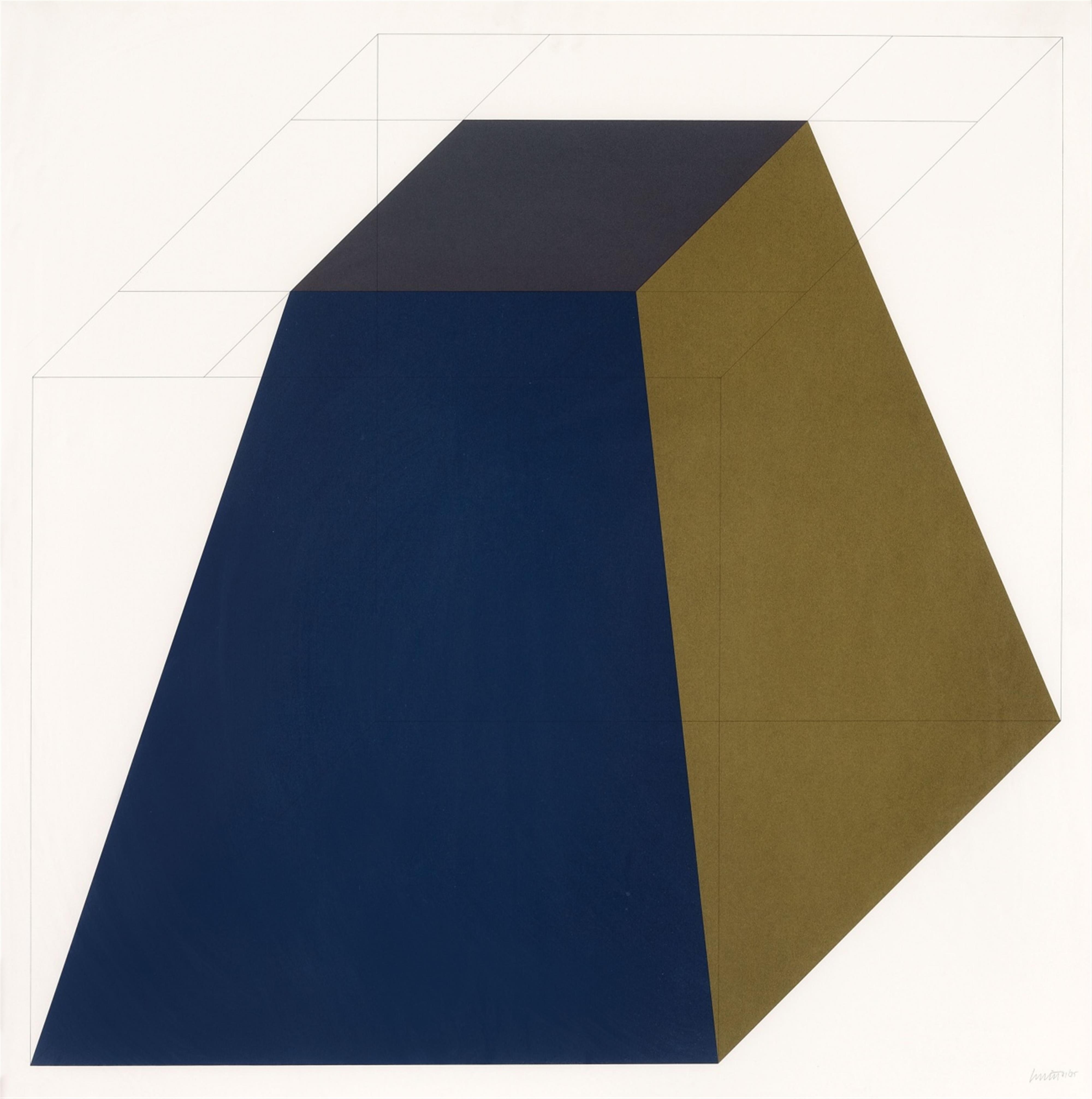 Sol LeWitt - Forms derived from a Cube (Colors Superimposed) - image-1
