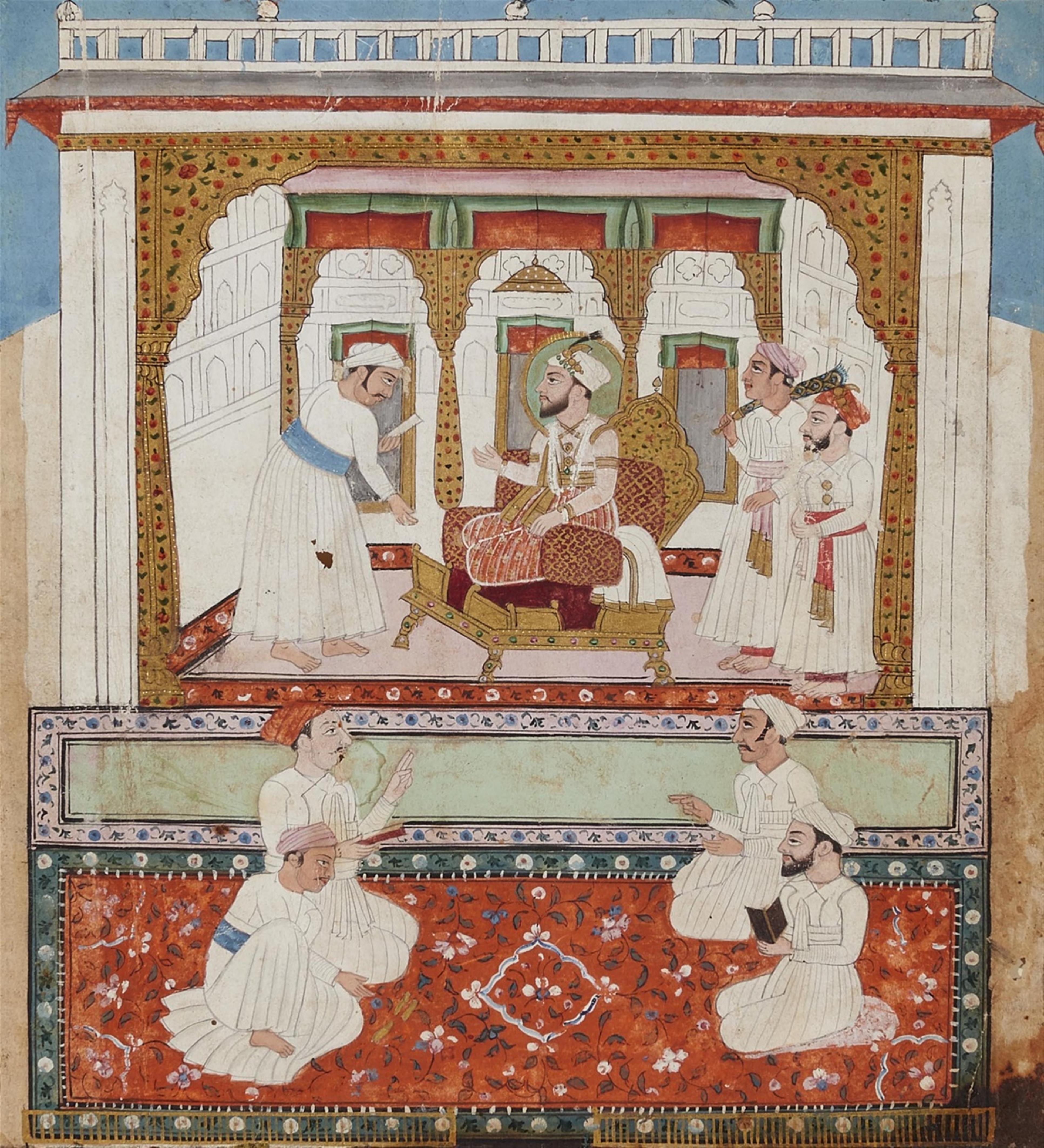 Vier Malereien. Indien. 19./20. Jh. - image-4