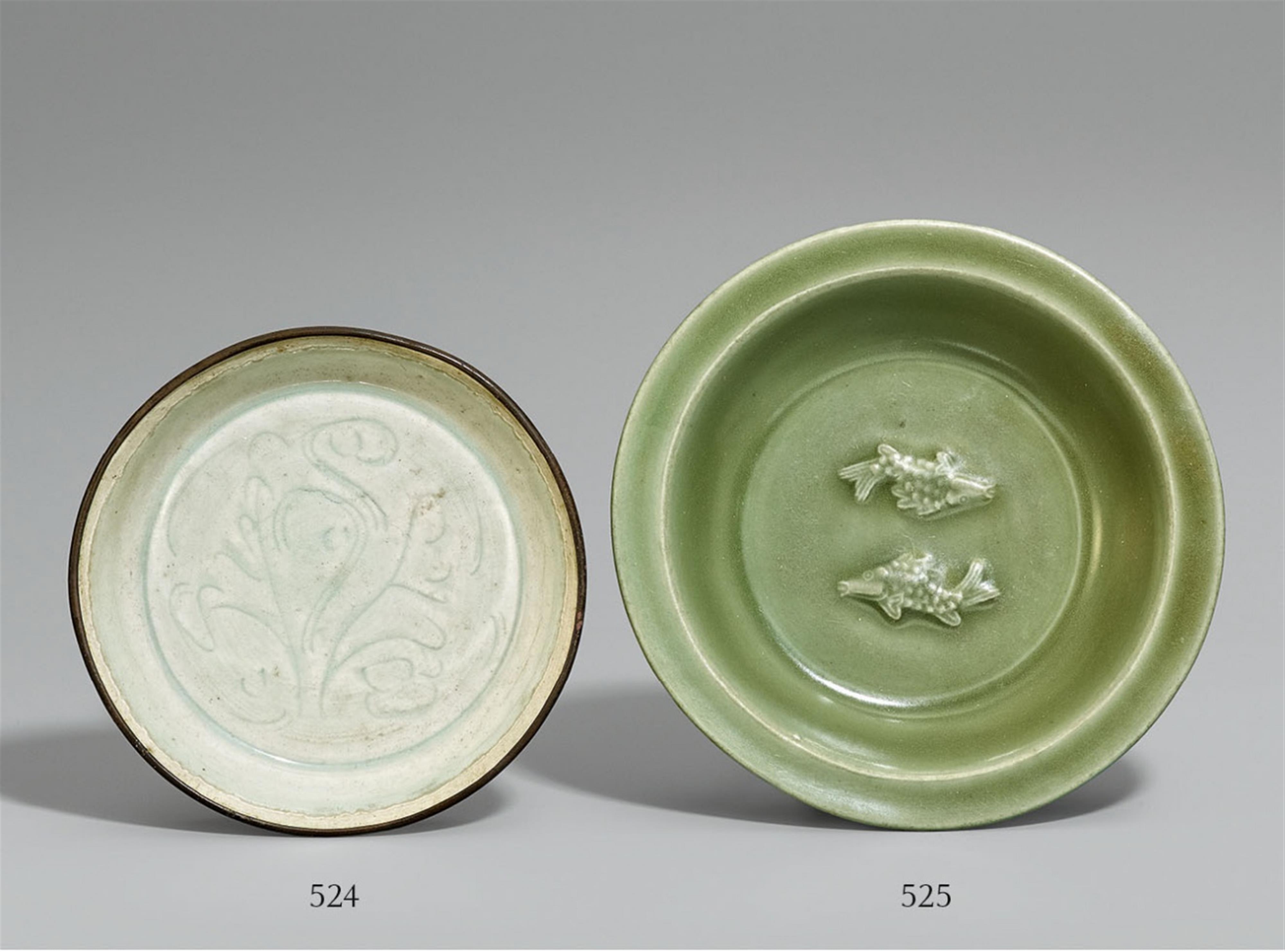 A qingbai dish. Song dynasty (907-1279) - image-1