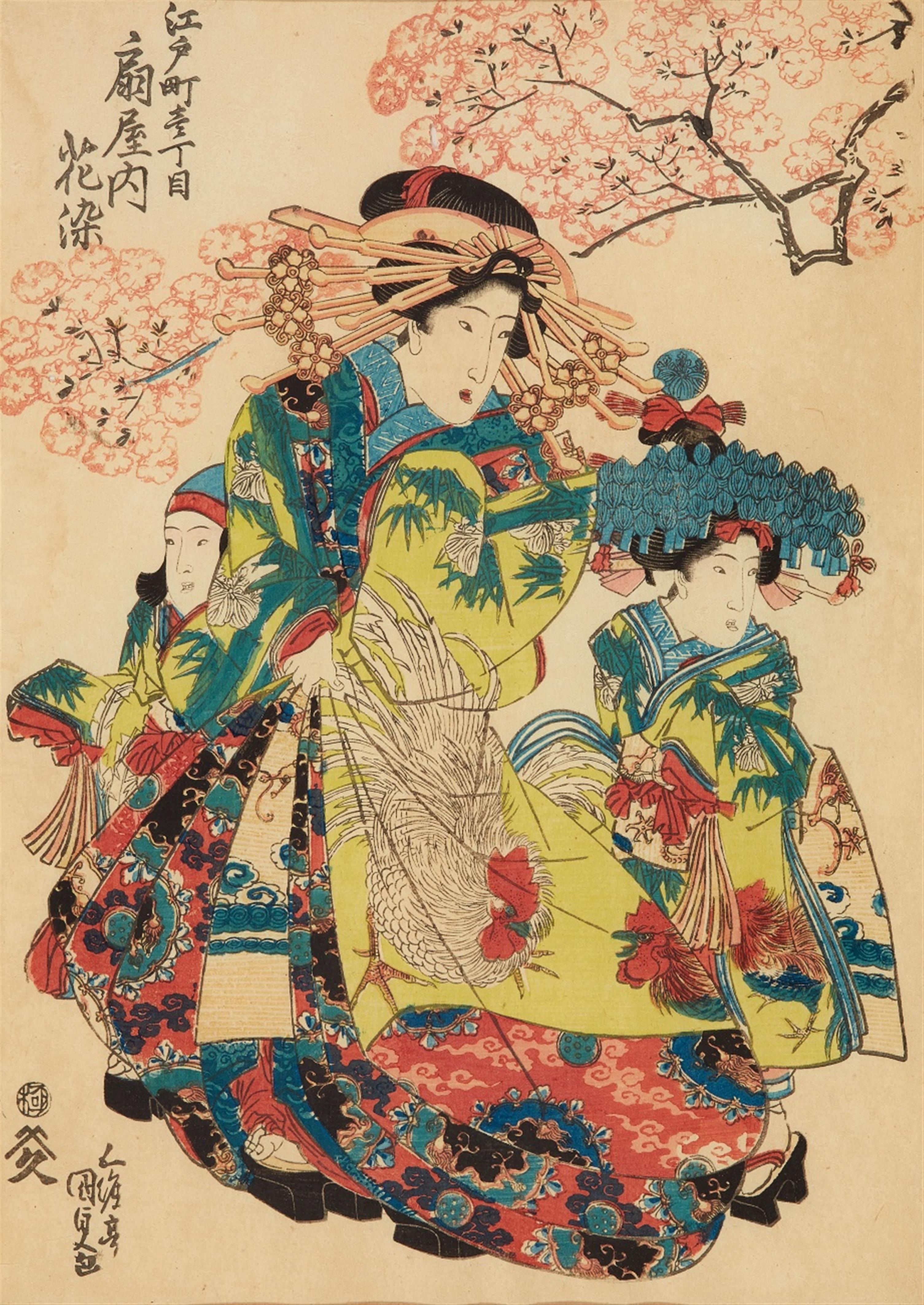 Kikugawa Eizan
Kunisada Utagawa - Kikugawa Eizan (1787-1867) and Utagawa Kunisada (1786-1865) - image-1