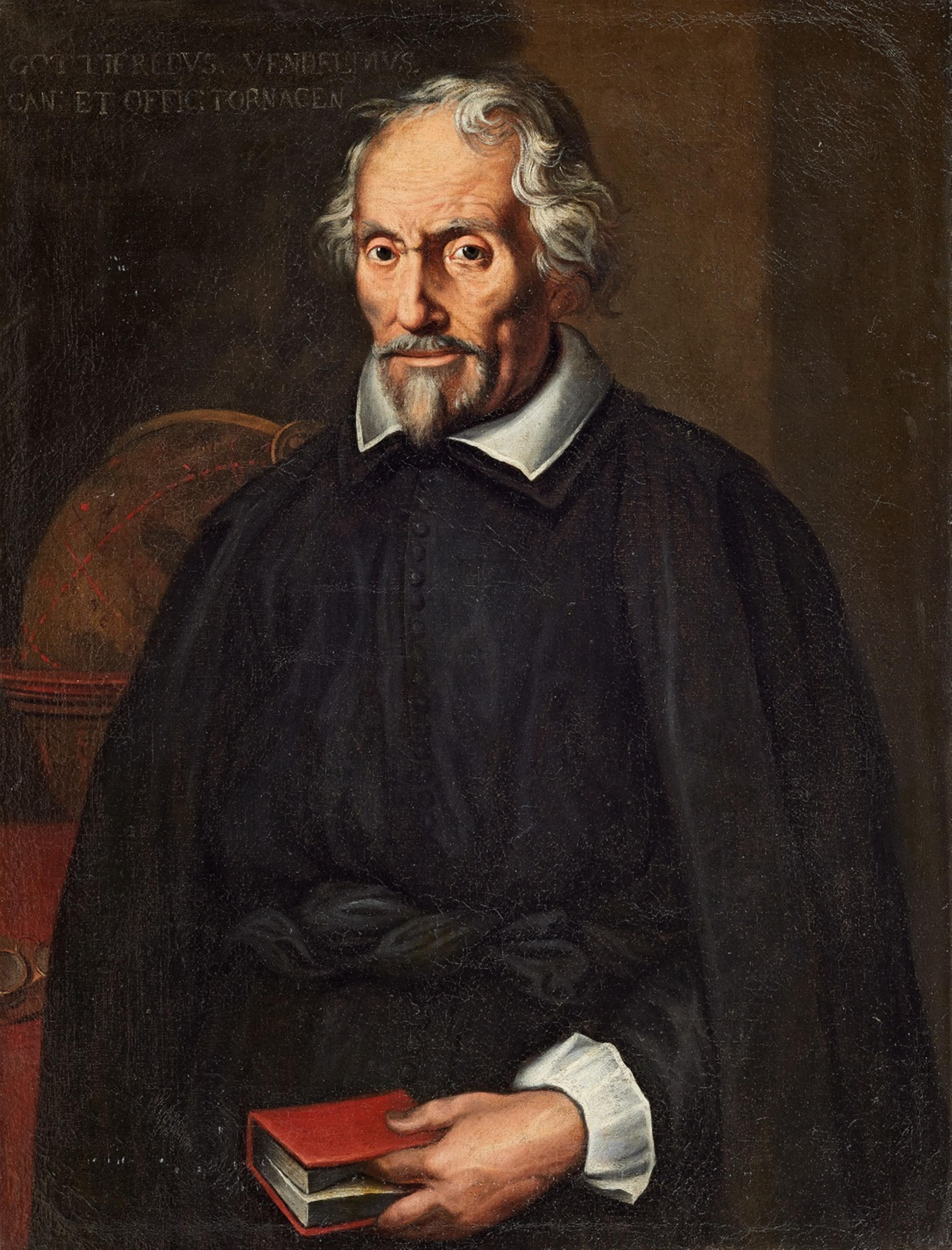 Justus Sustermans, Umkreis - Portrait des flämischen Astronoms Gottfried Wendelin - image-1