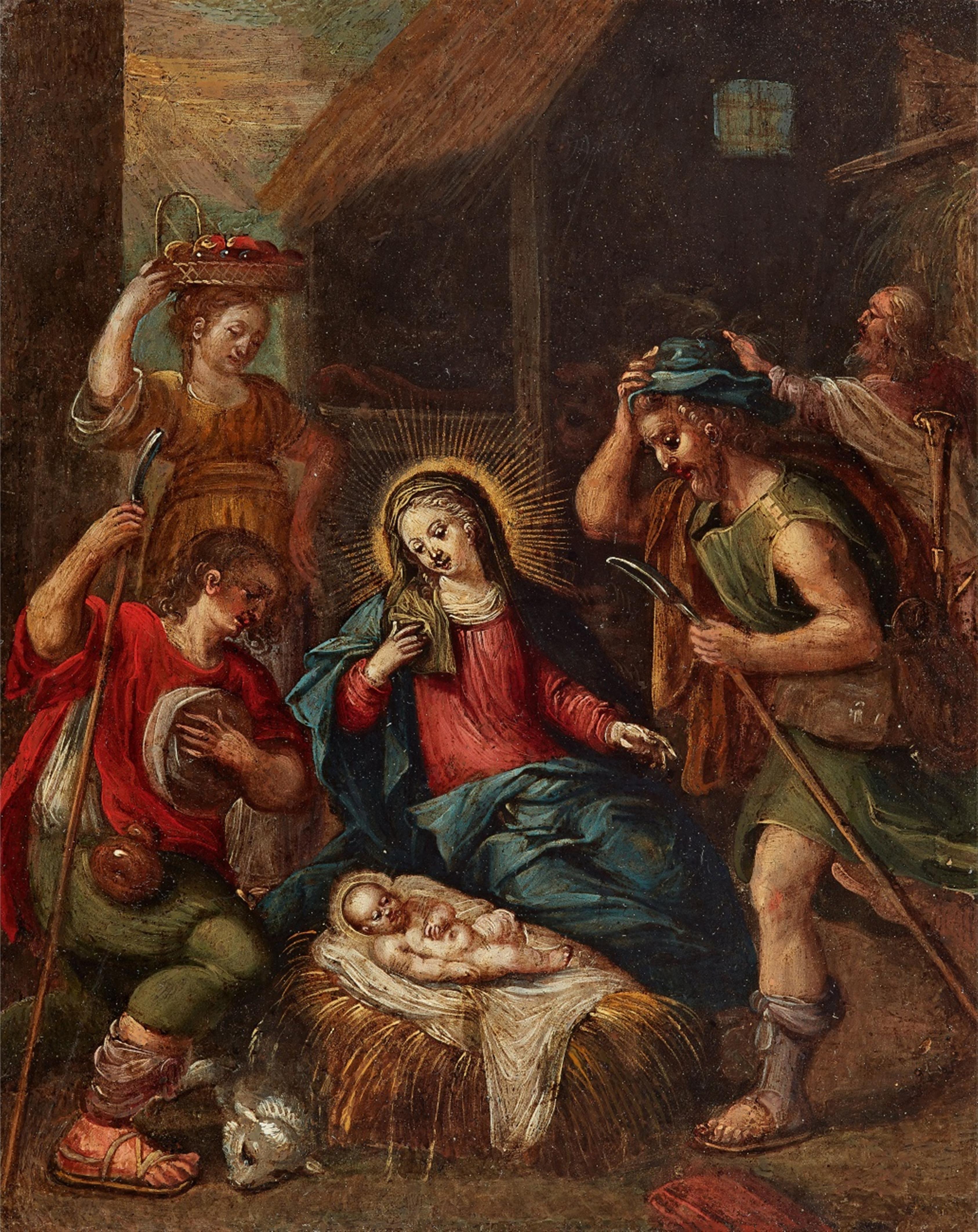 Cornelis de Baellieur the Elder, circle of - The Adoration of the Shepherds - image-1