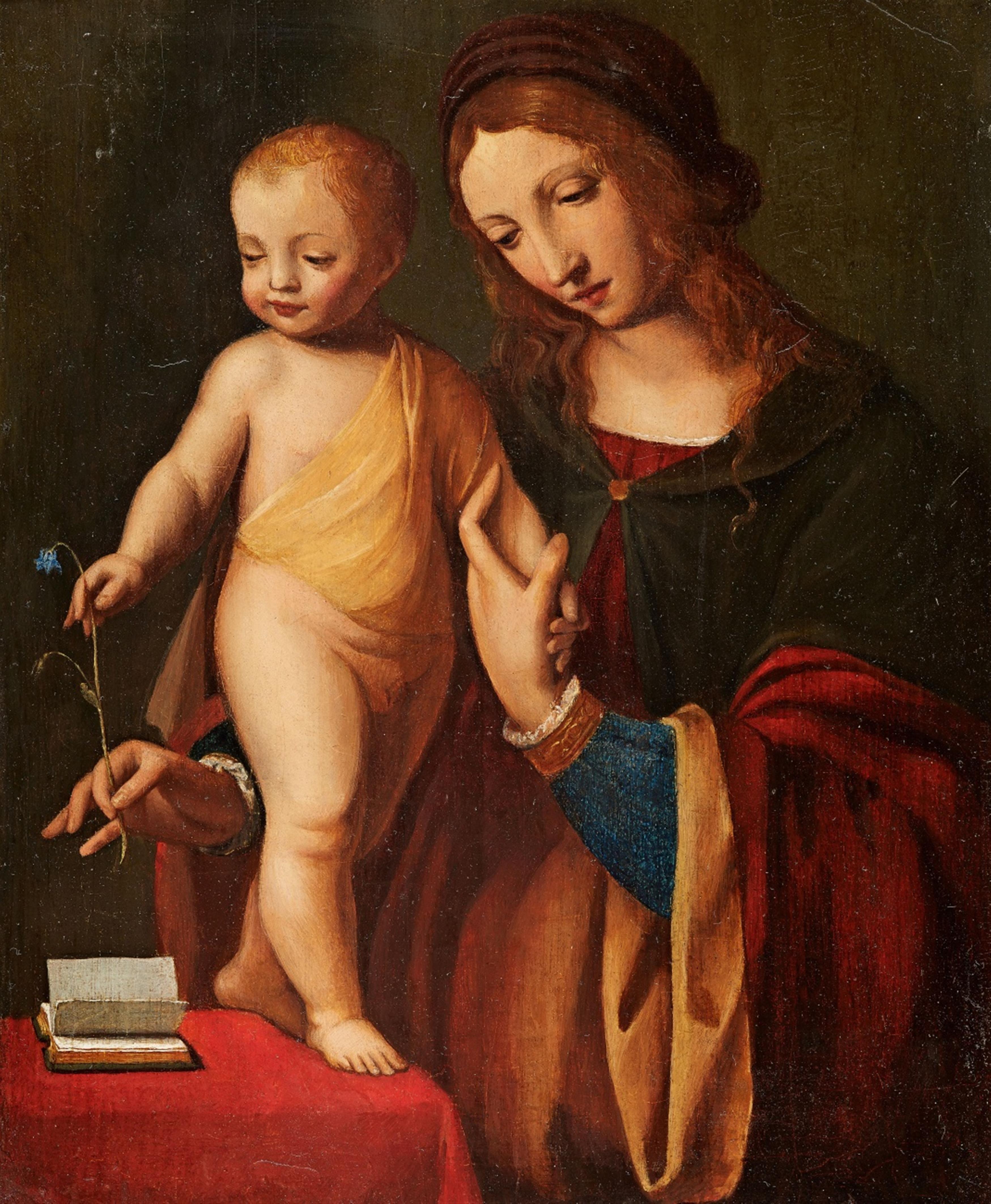 Bernardino Luini, Nachfolge - Madonna und Kind - image-1