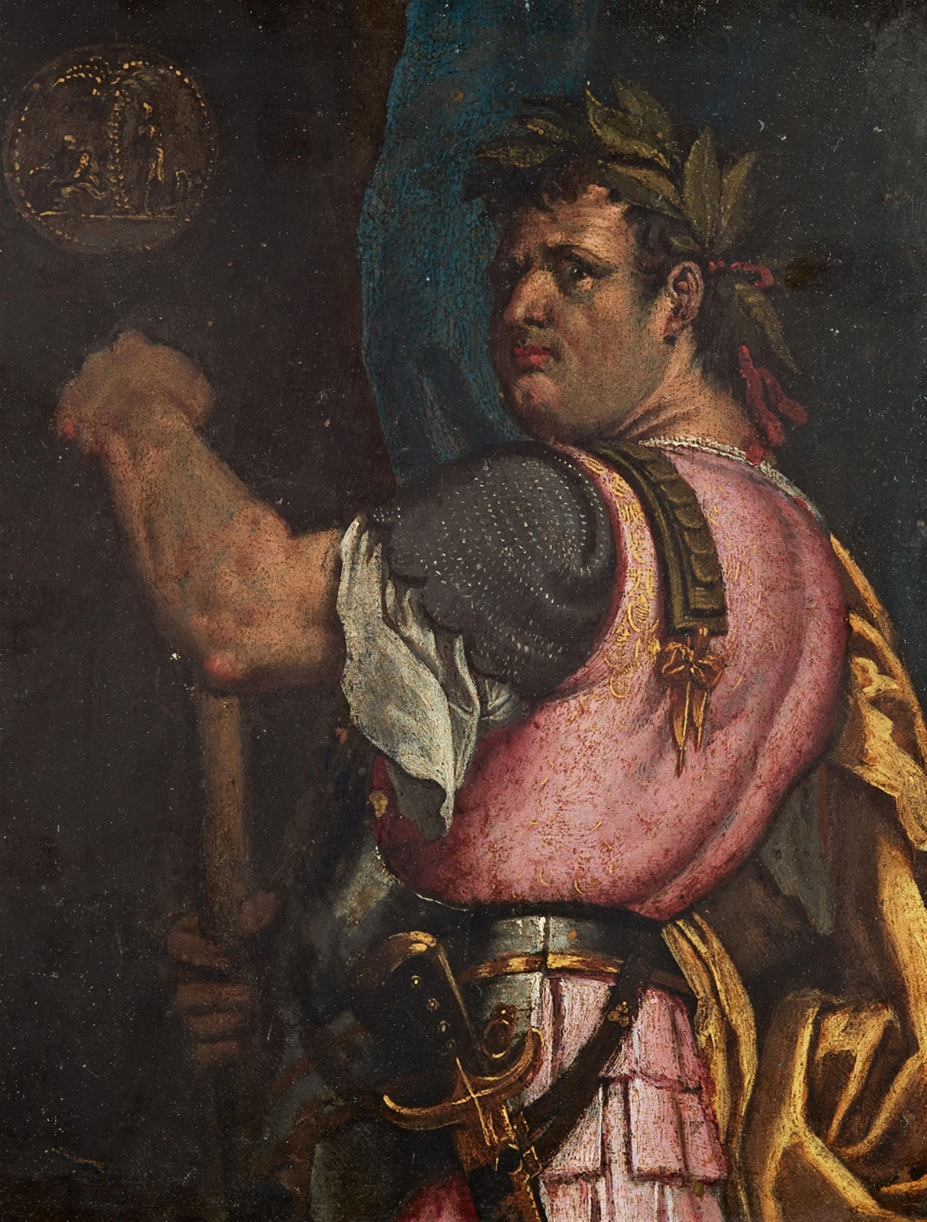 Wohl Niederländischer Meister des 17. Jahrhunderts - Portrait des römischen Kaisers Vespasian - image-1