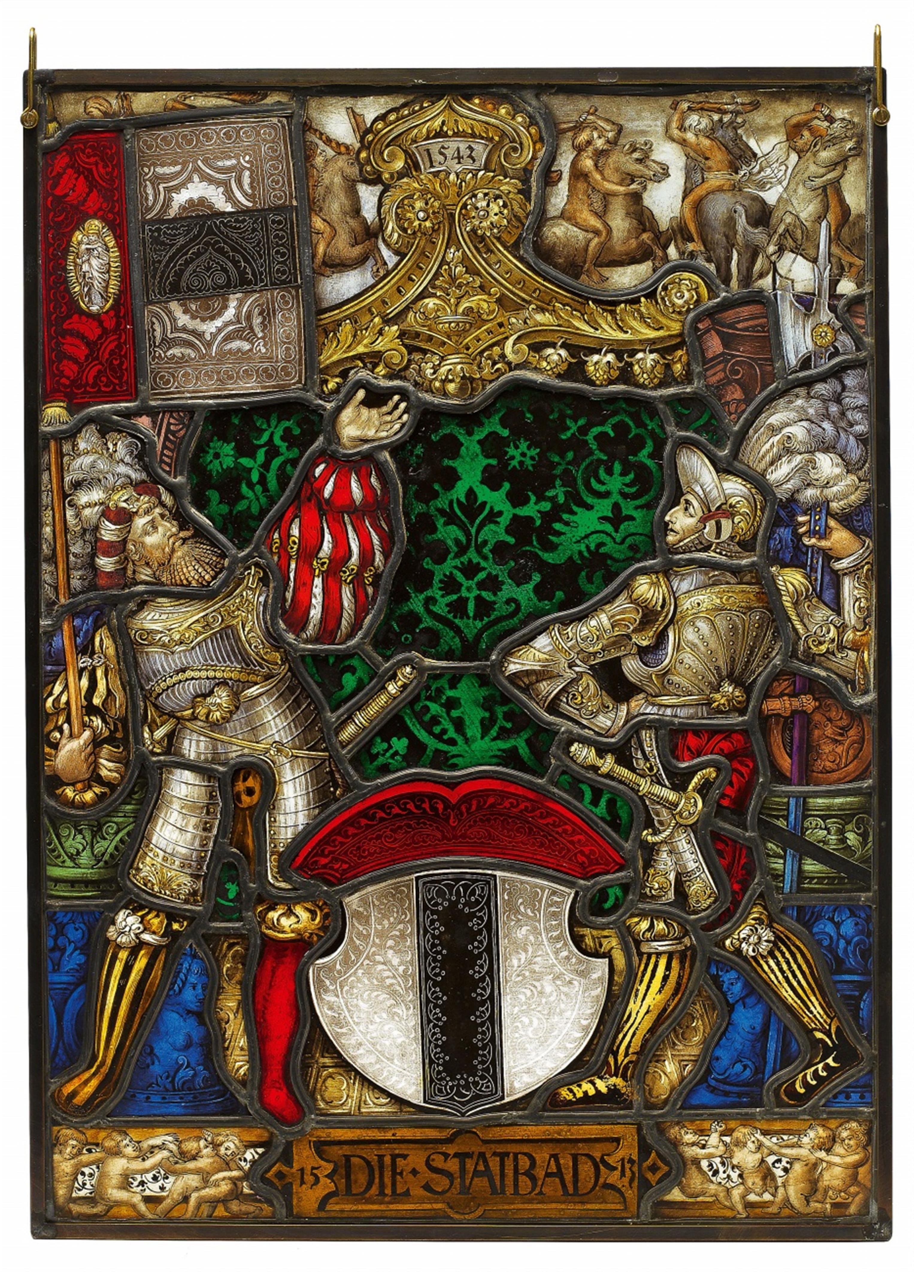 An armorial coat of arms of the city of Baden - image-1
