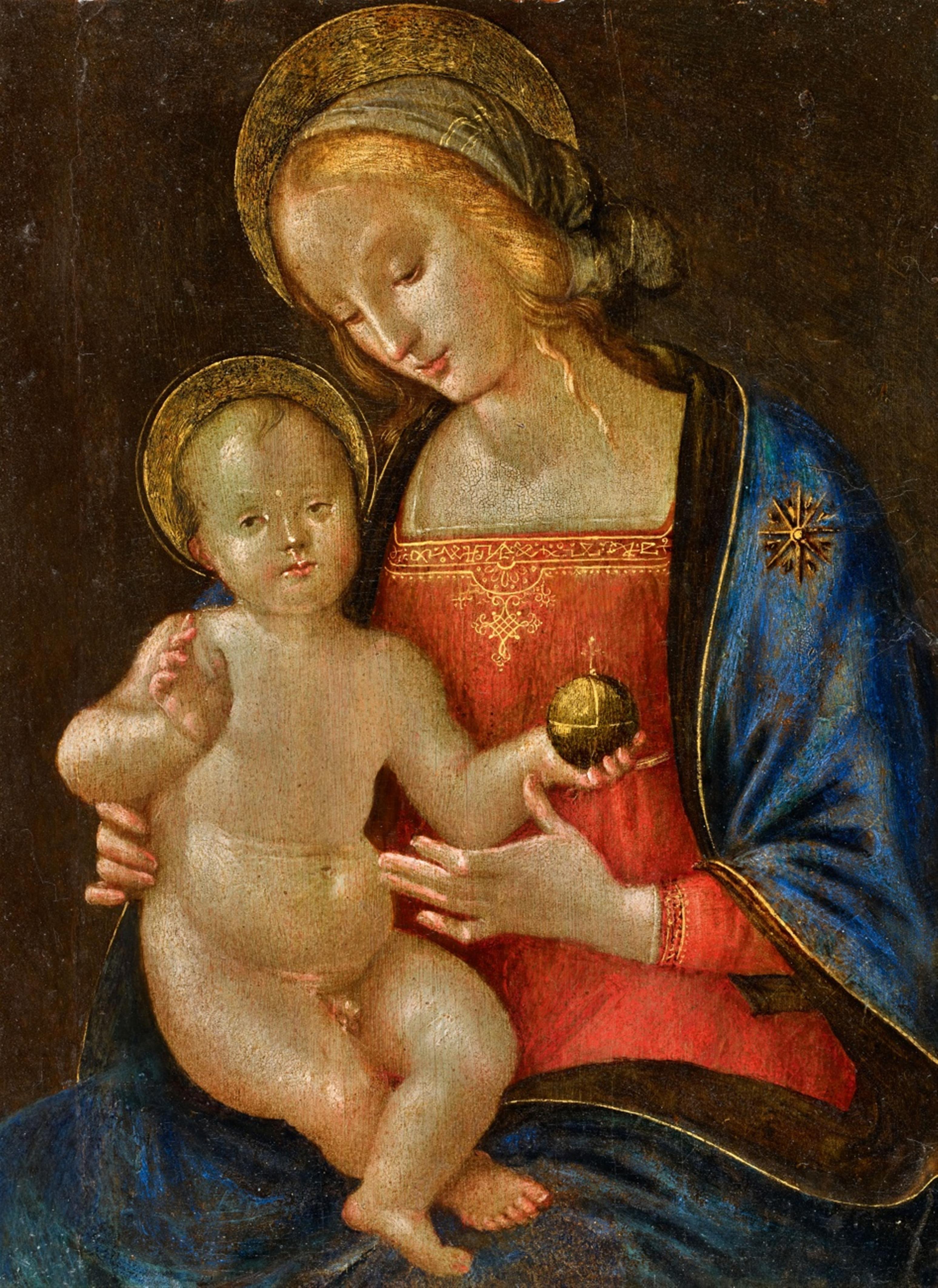 Antonia del Massaro da Viterbo, genannt Il Pastura - Madonna mit Kind - image-1