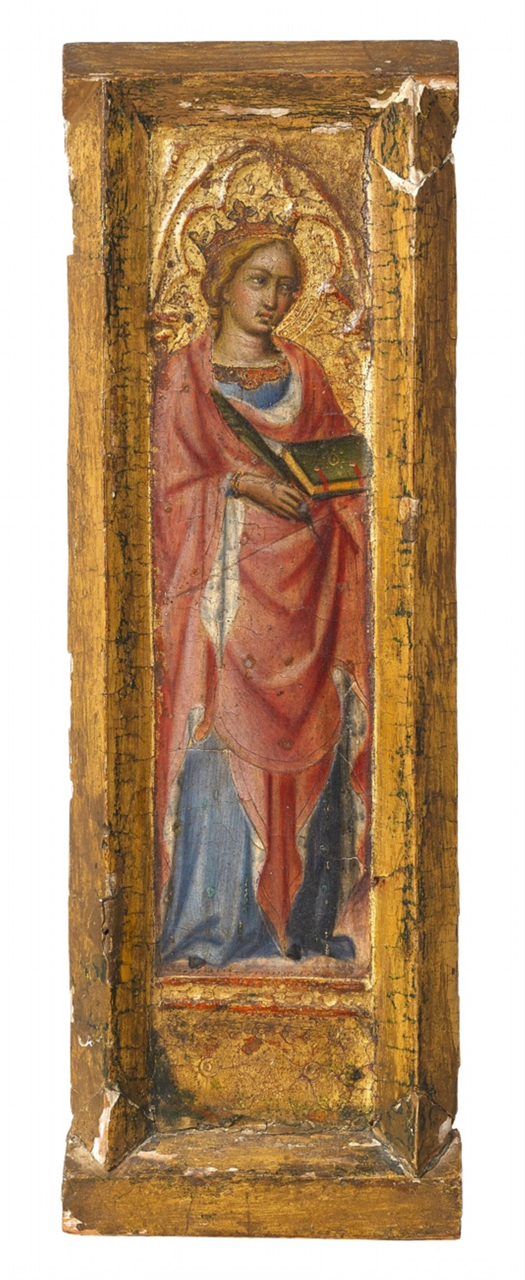Andrea di Bartolo - Die Heilige Katharina von Alexandrien - image-1