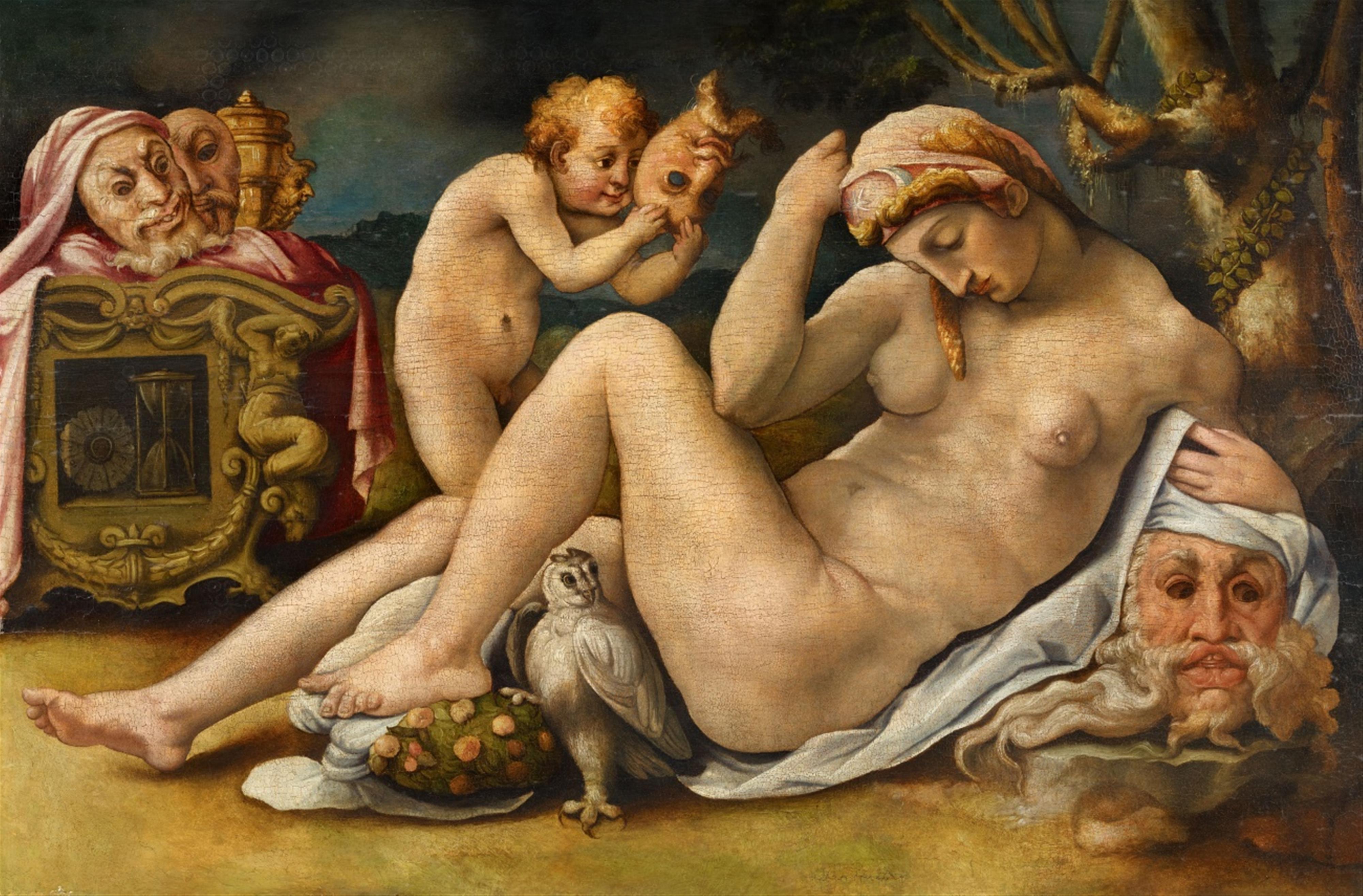 Michele Tosini, genannt Michele di Ridolfo del Ghirlandaio - Venus und Cupido - image-1