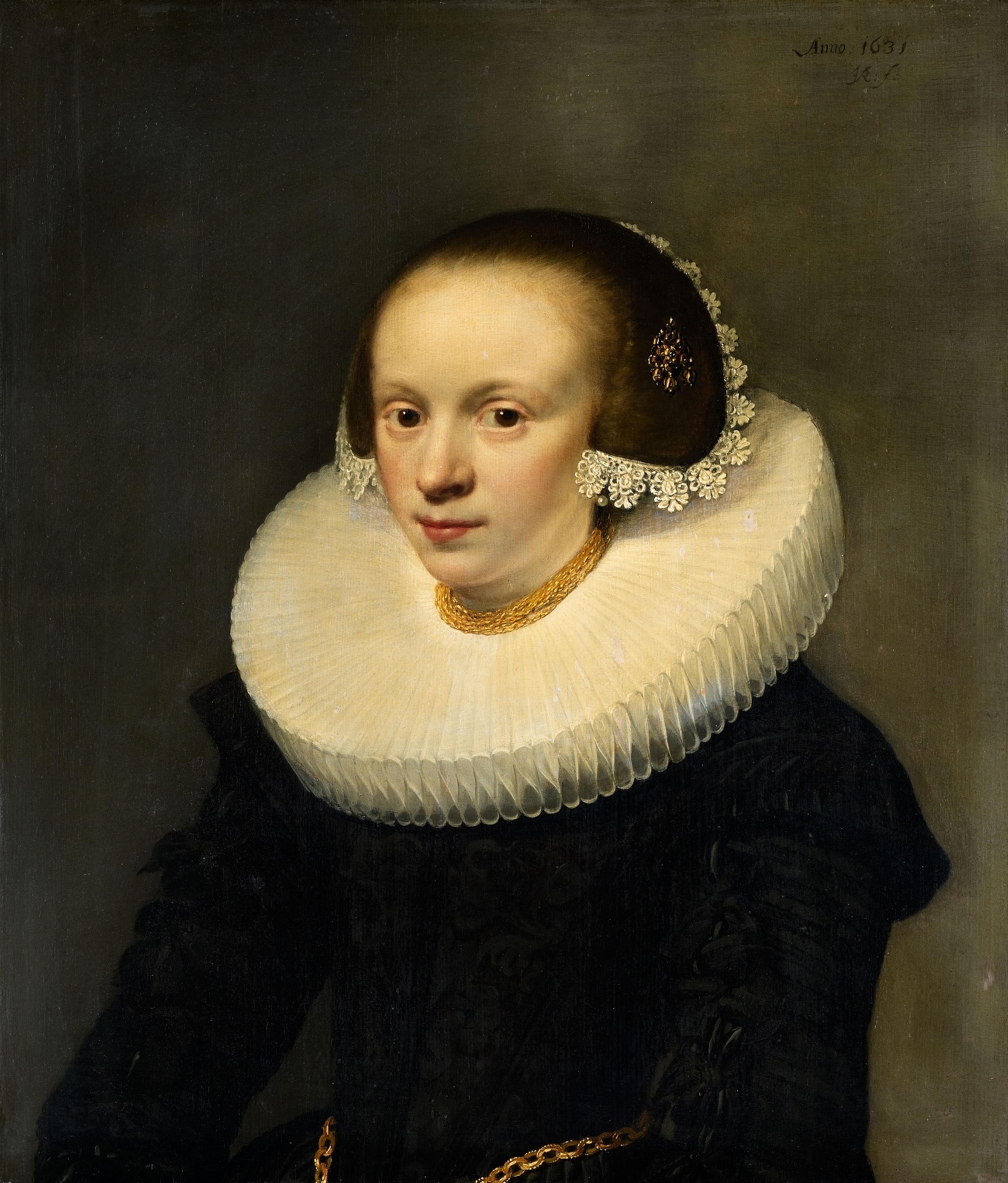Jan Anthonisz. van Ravesteyn - Portrait of a Young Lady - image-1