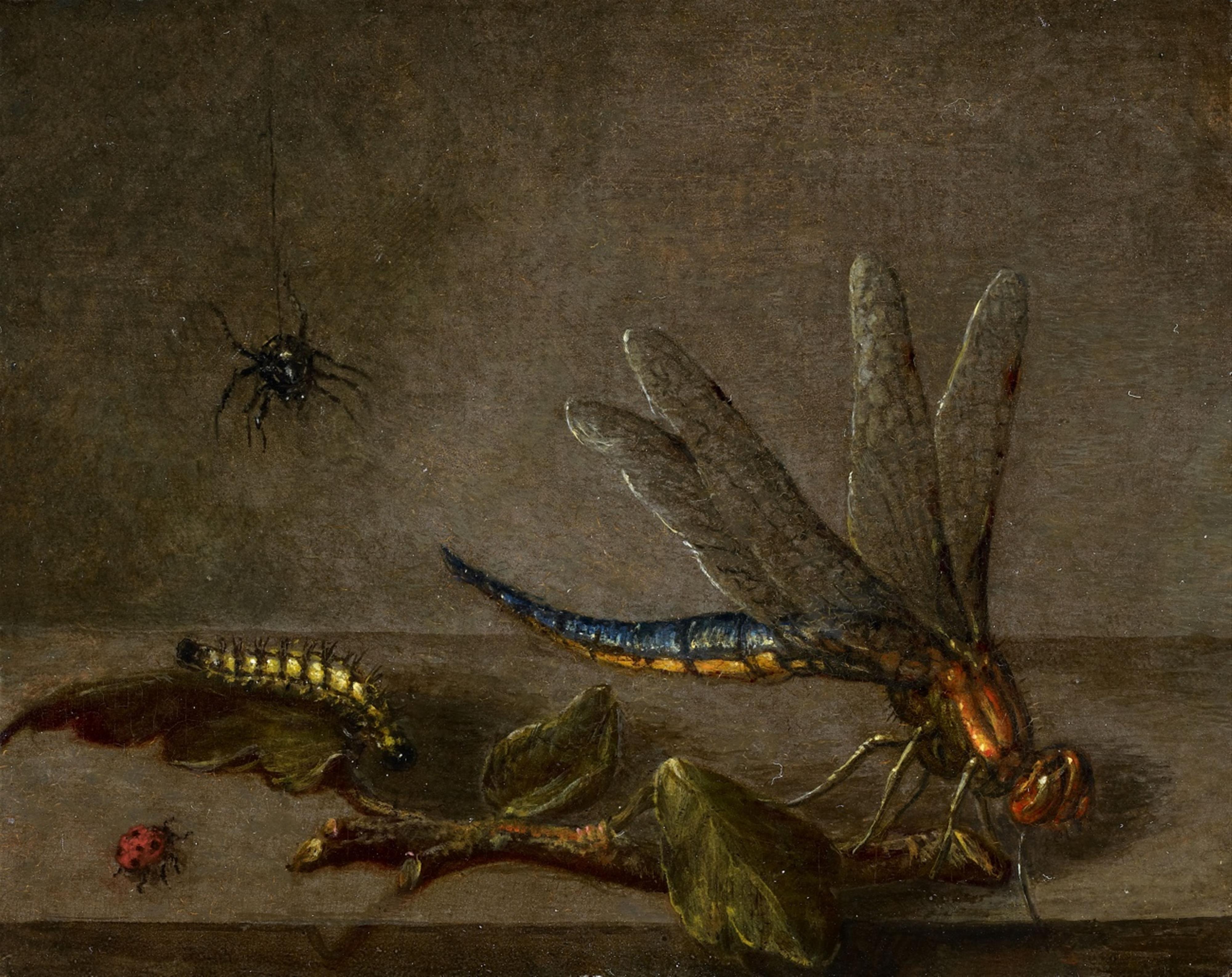 Niederländischer Meister des 17. Jahrhunderts - Stillleben mit Insekten - image-1