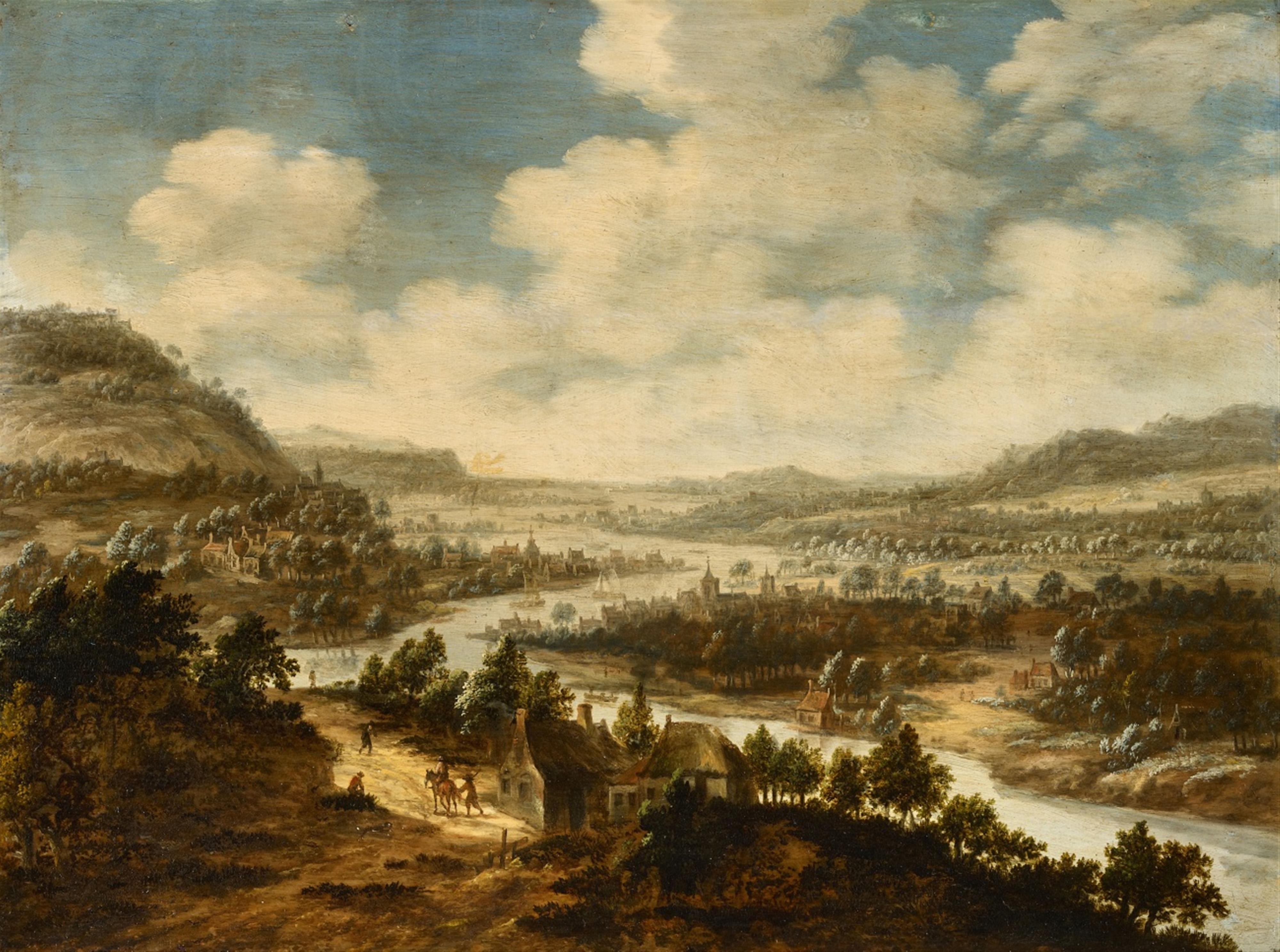 Dionys Verburg - River Landscape - image-1