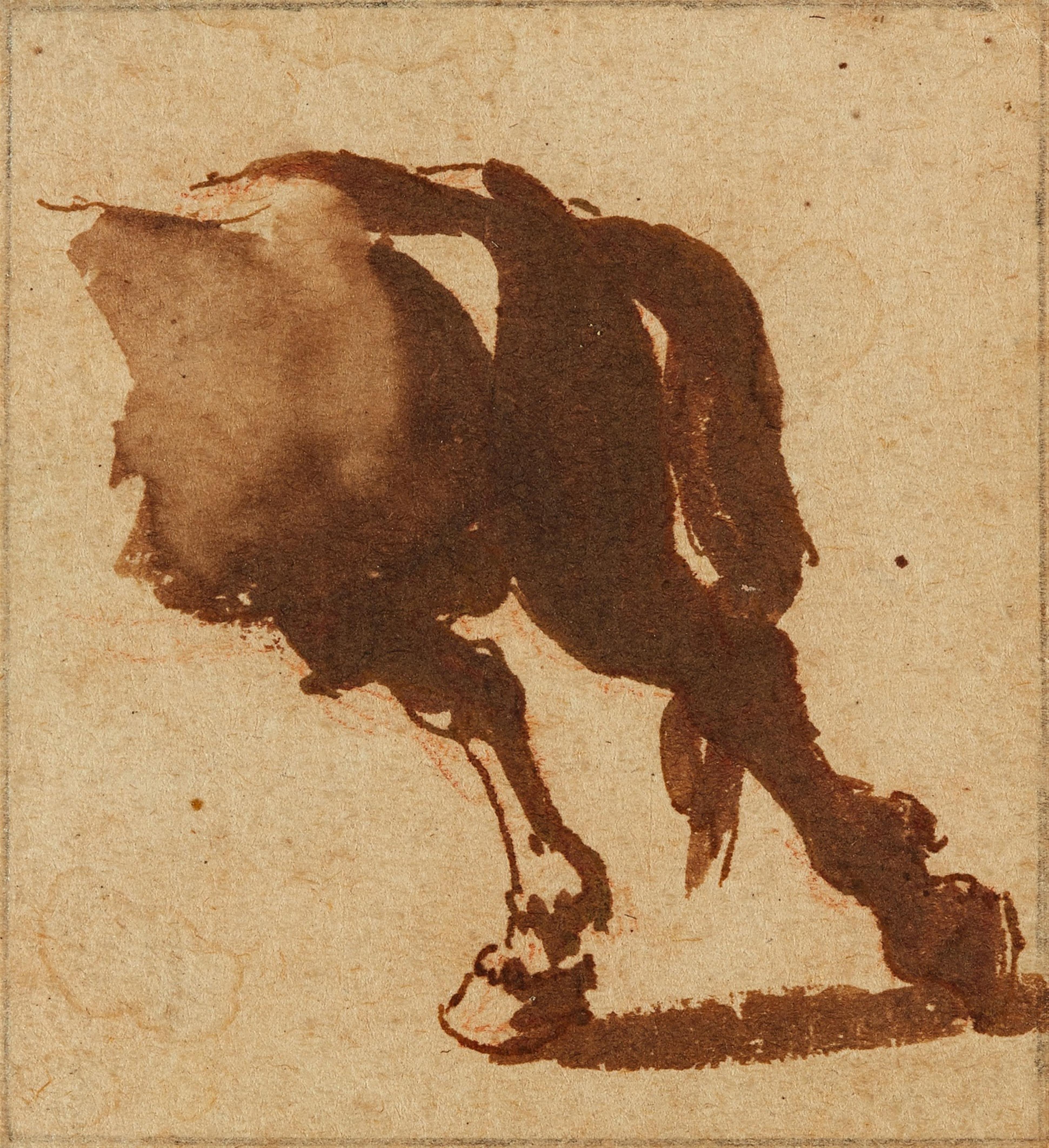 Jan de Bisschop - Five Small Studies of Horses - image-4