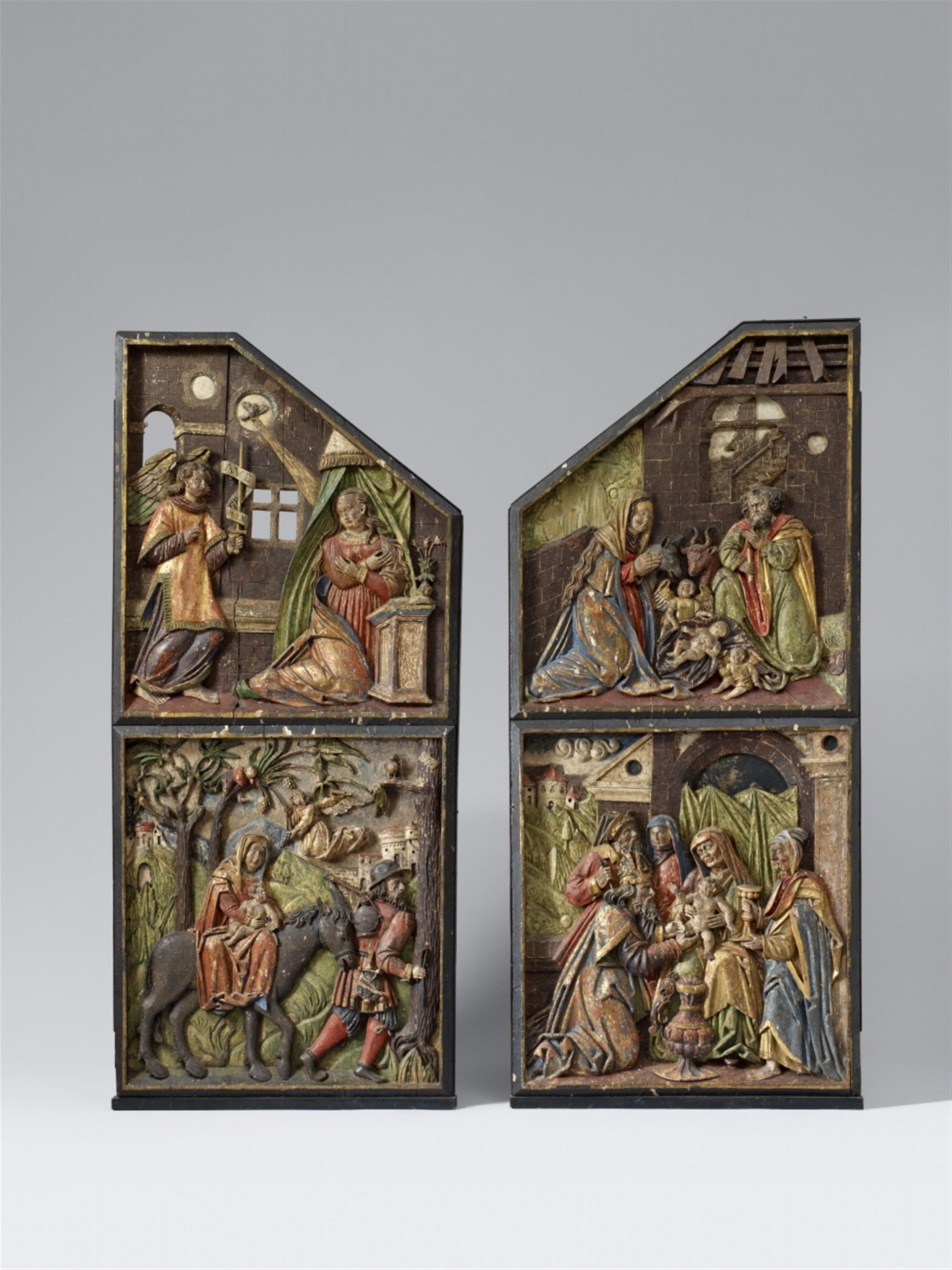 Wohl Bayern 1567 - Altarflügel mit Szenen aus dem Marienleben - image-1