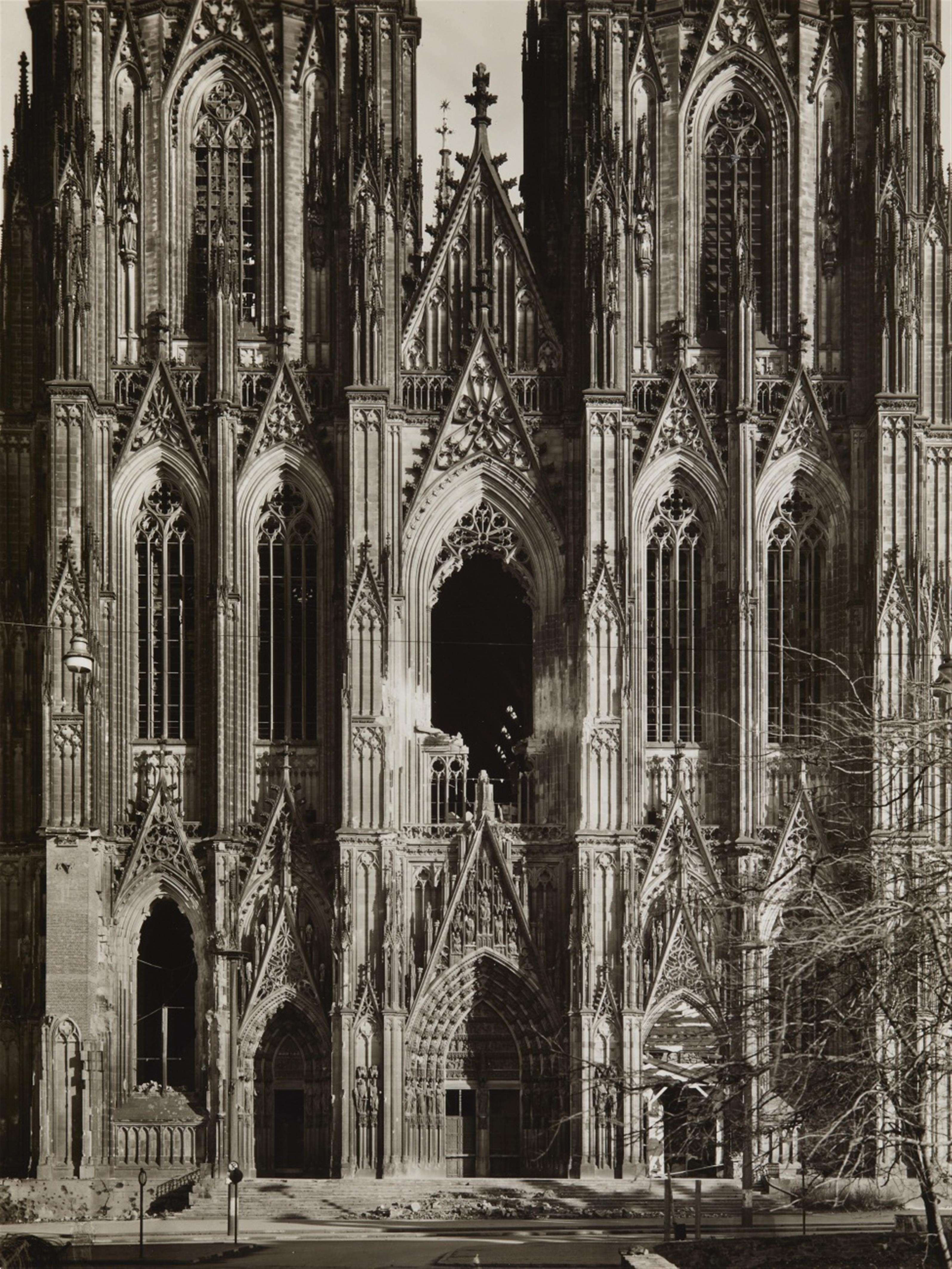 Karl Hugo Schmölz - Dom, zerstörte Westfassade - image-1