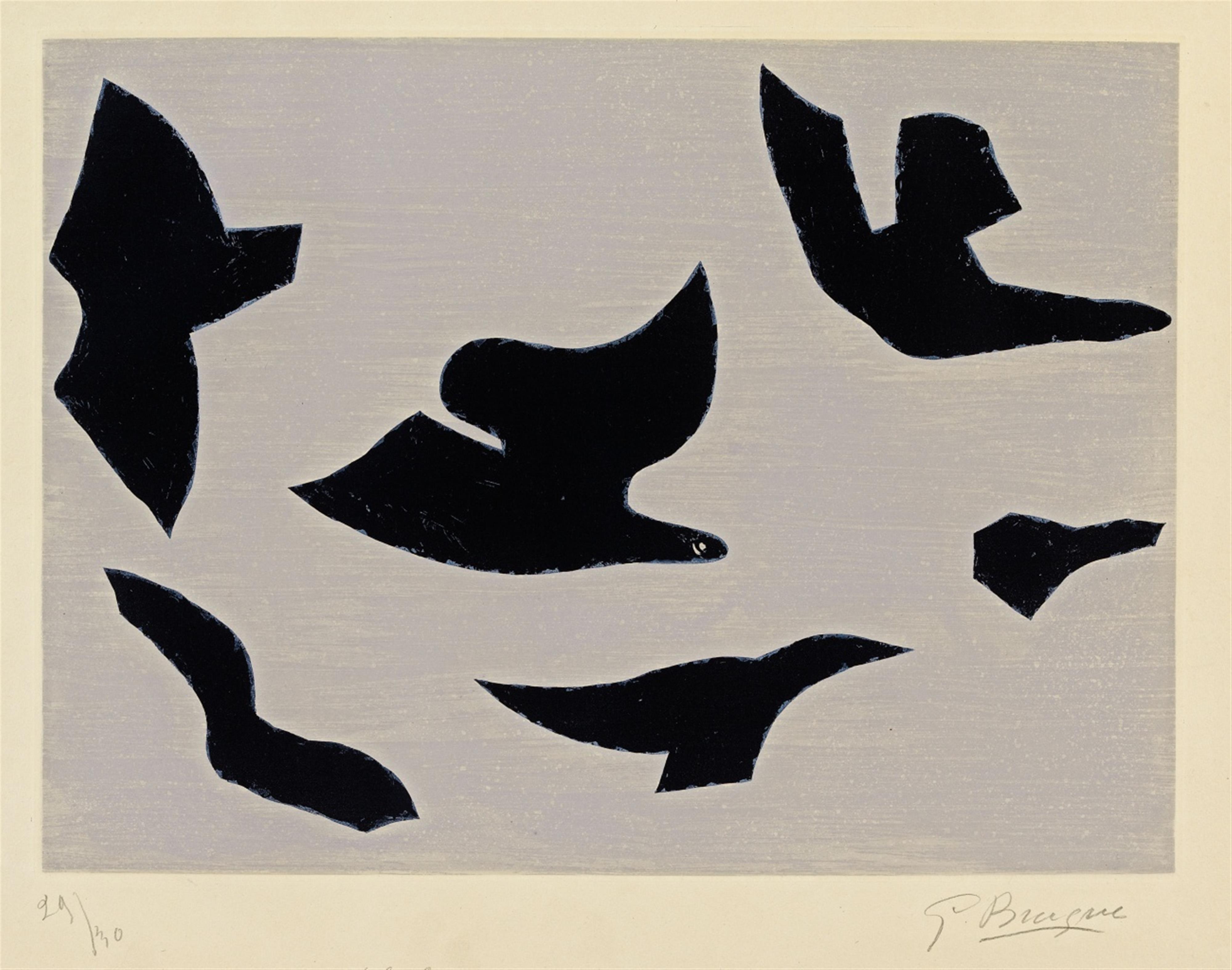 Georges Braque - Aus: L'ordre des oiseaux - image-1