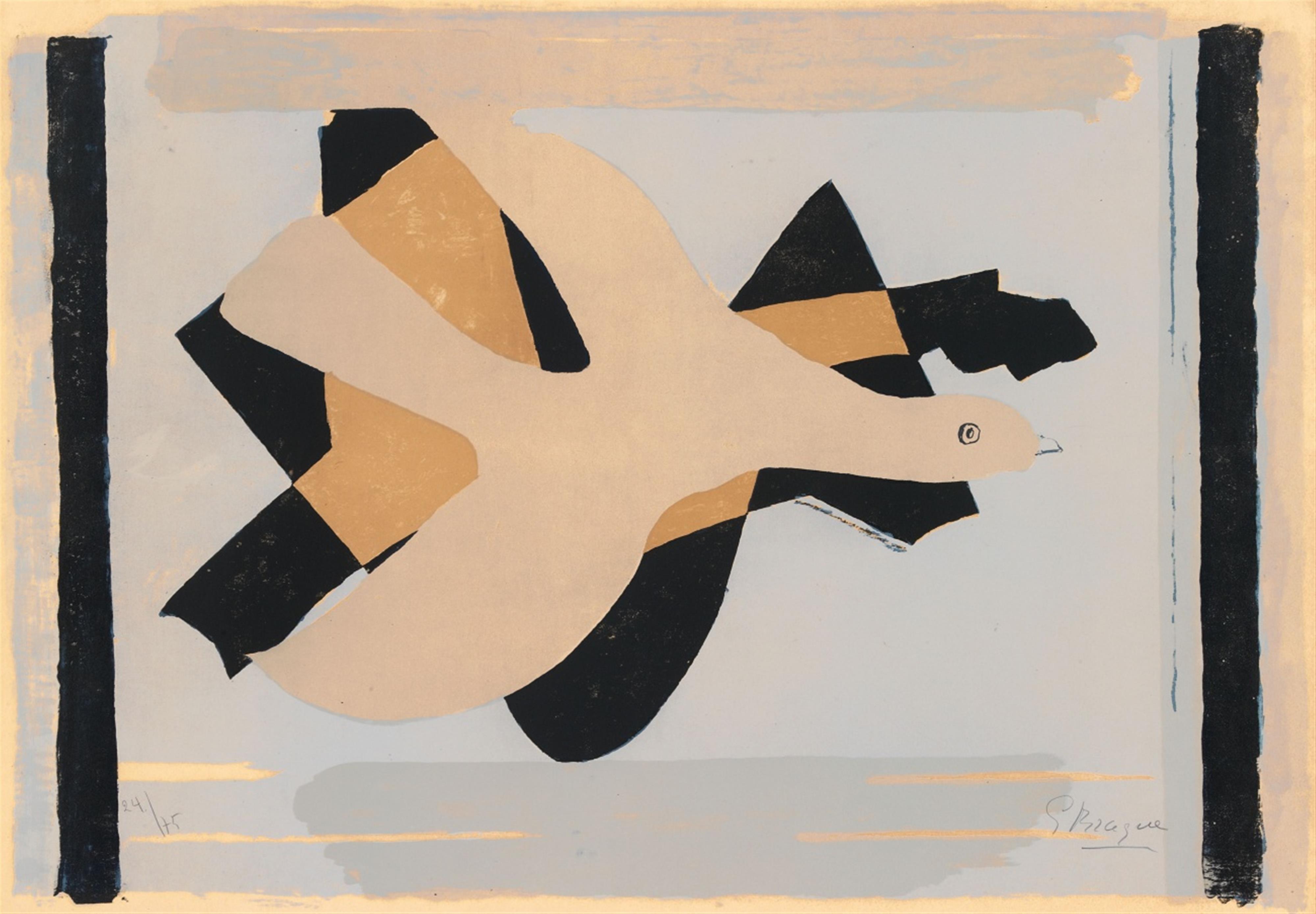 Georges Braque - L' oiseau et son ombre - image-1