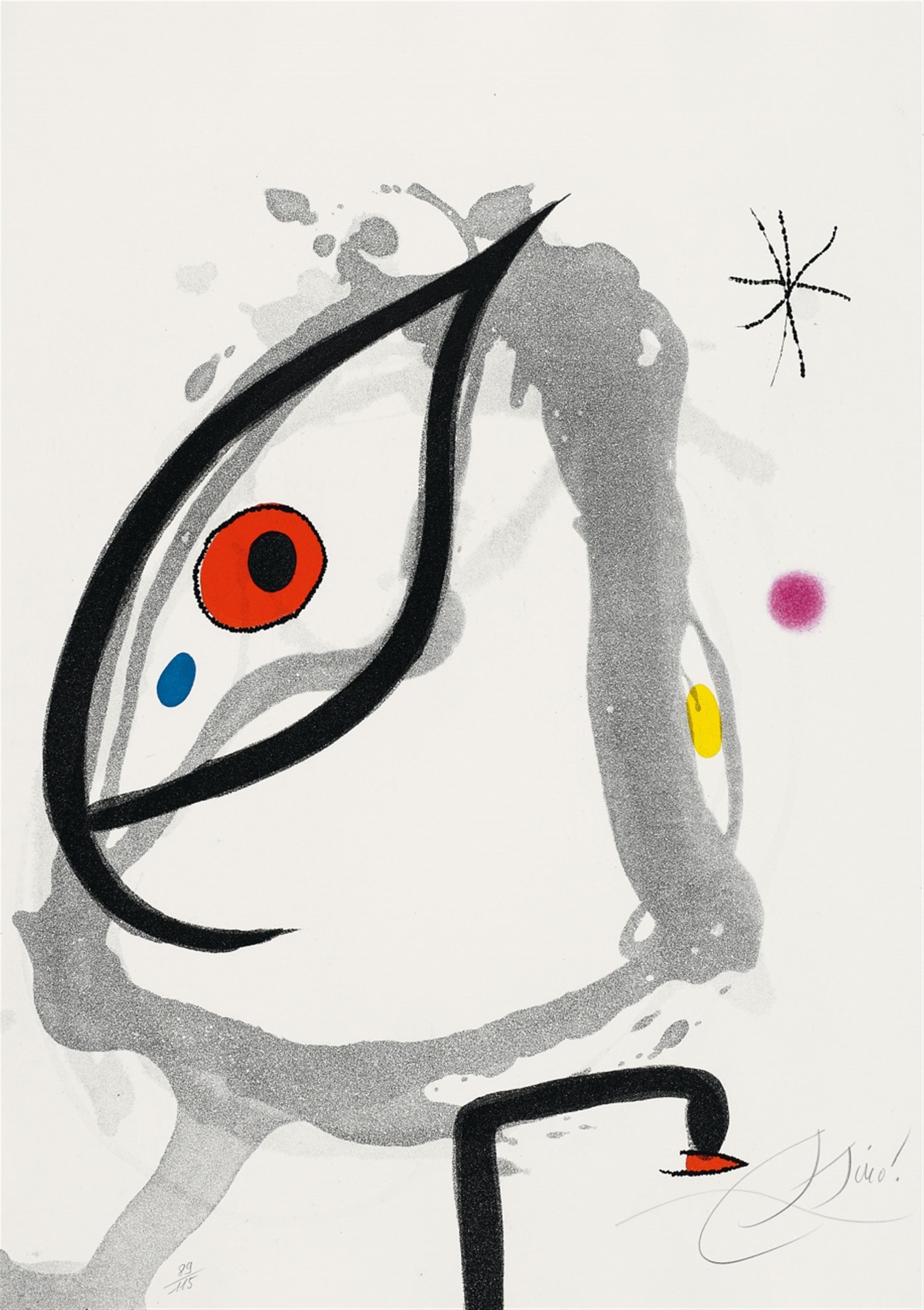 Joan Miró - André Pieyre de Mandiargues. Passage de L'Égyptienne - image-1