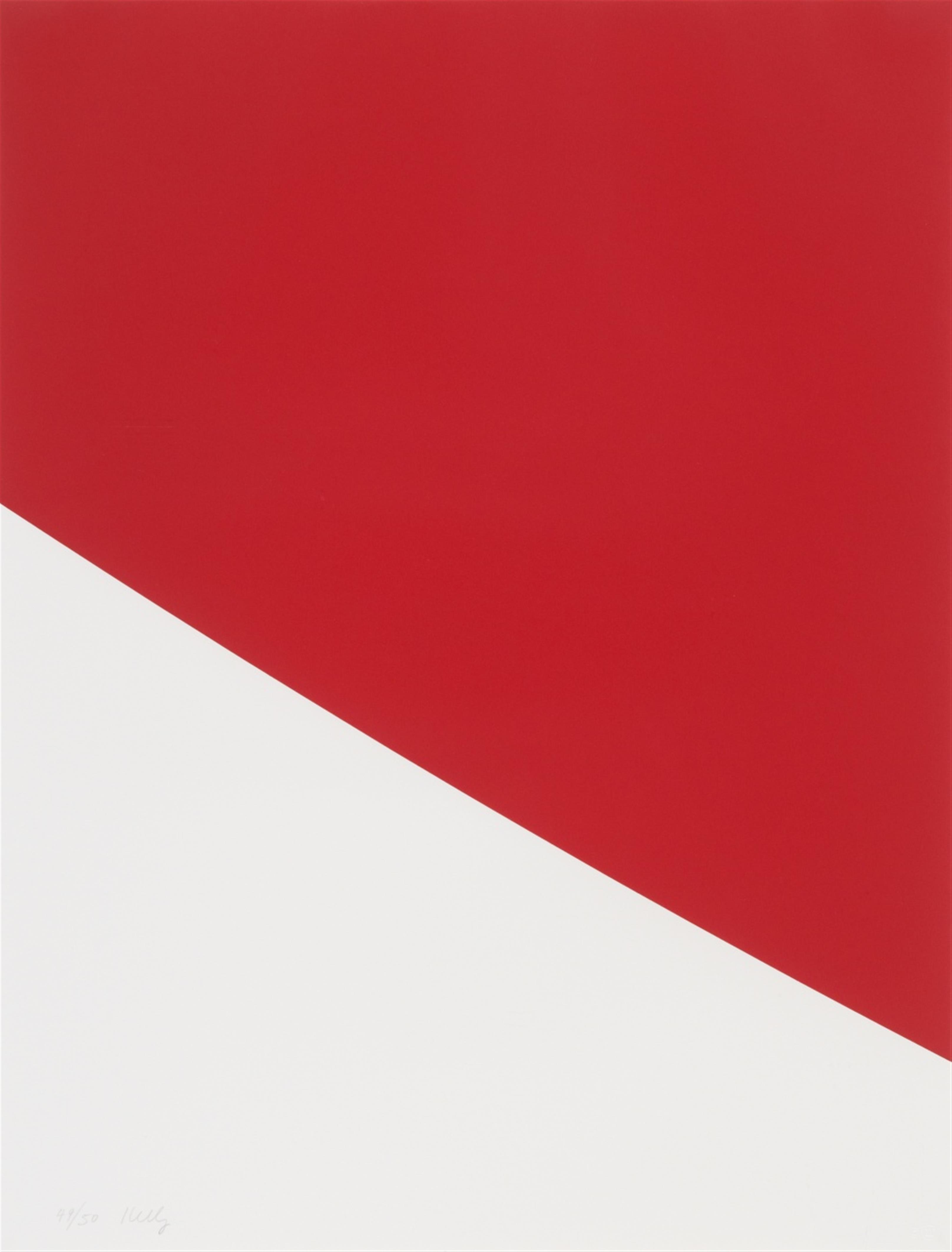 Ellsworth Kelly - Red Curve - image-1
