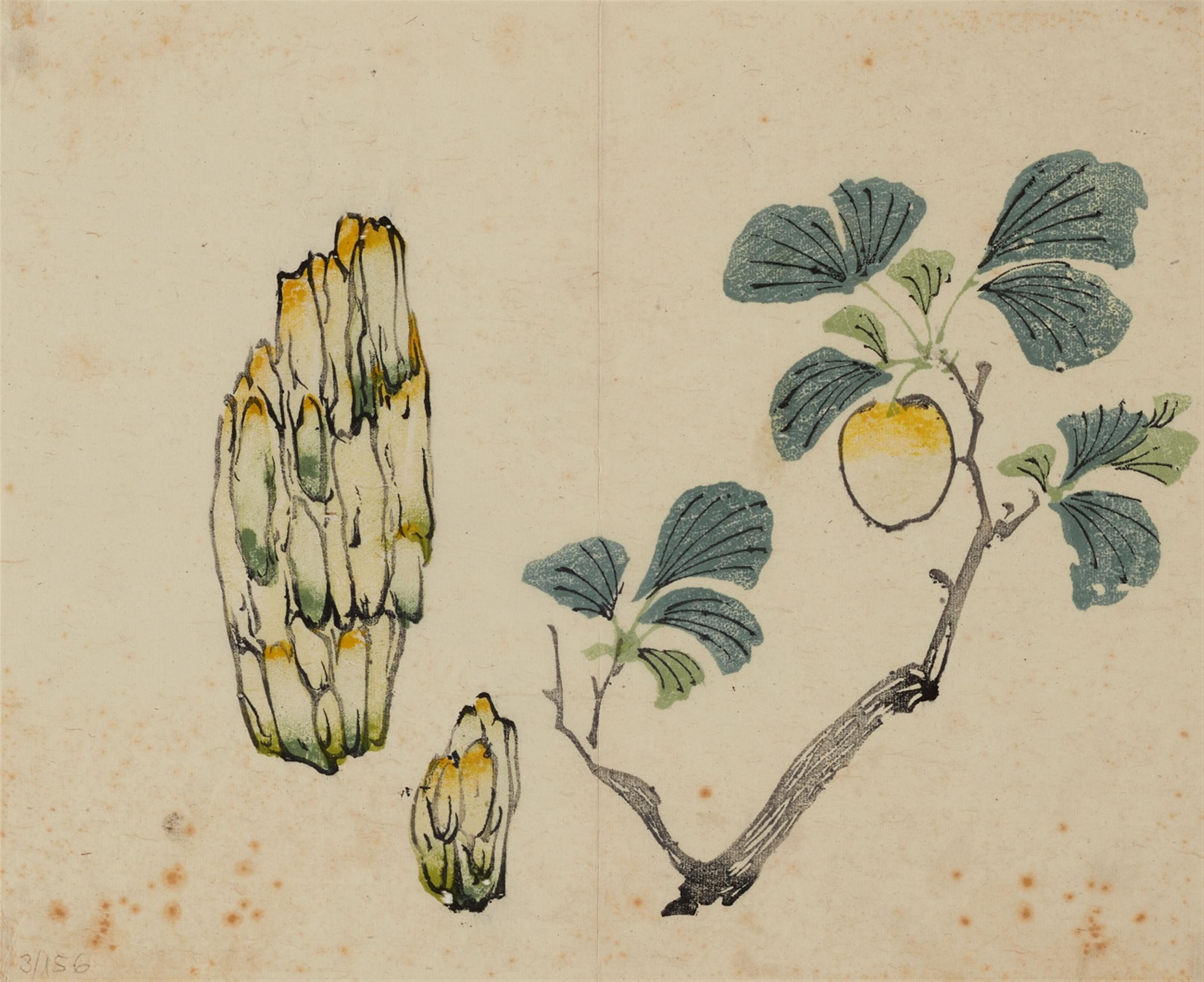 Various artists . 19th century - 23 colour woodblock prints from the "Shizhuzhai jianpu" (Collection of letter papers from the Ten Bamboo Studio) depicting different motifs. 19th century. (23) - image-2