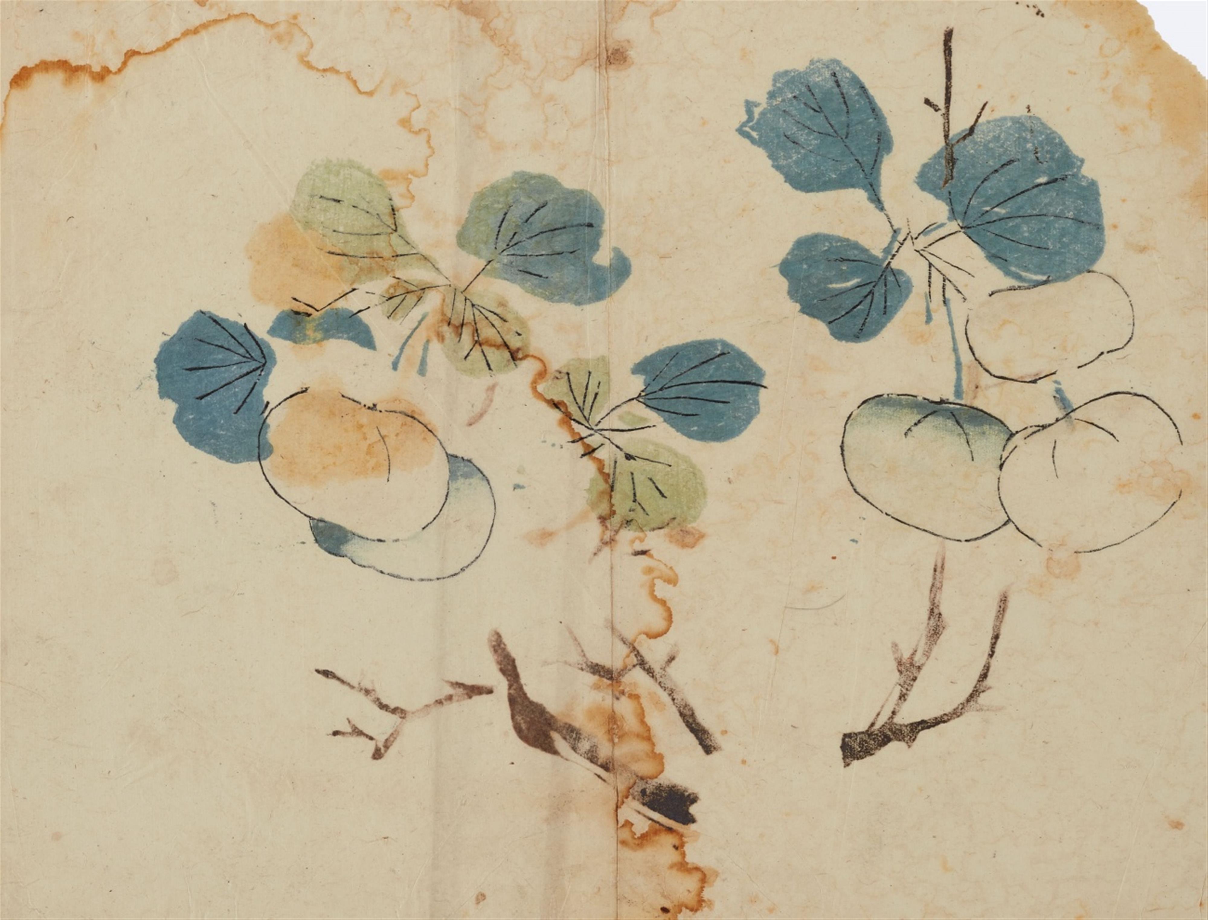 Verschiedene Künstler . 19. Jh. - 23 Blätter aus dem "Shizhuzhai shuhuapu" (Schriften und Bilder aus der Zehnbambushalle) mit verschiedenen Motiven. Farbholzschnitte. (23) - image-3