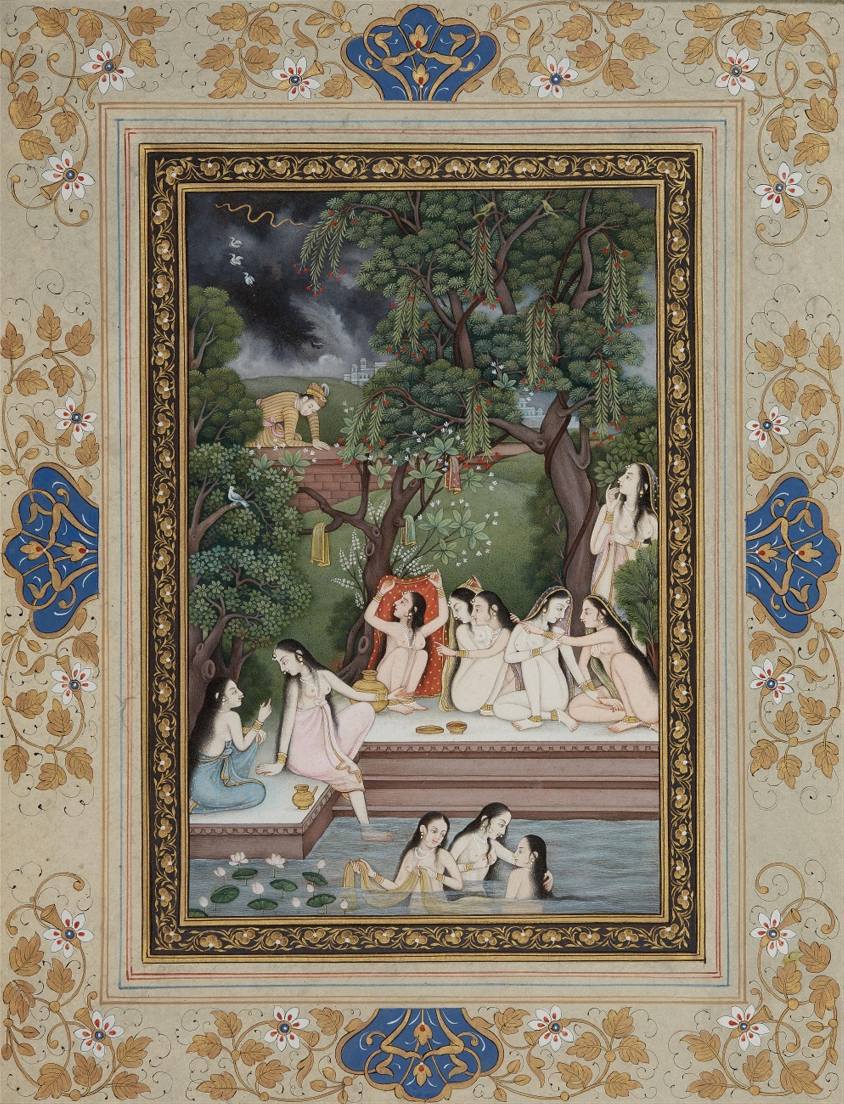 Vier Malereien. Indien.19./20. Jh. - image-3