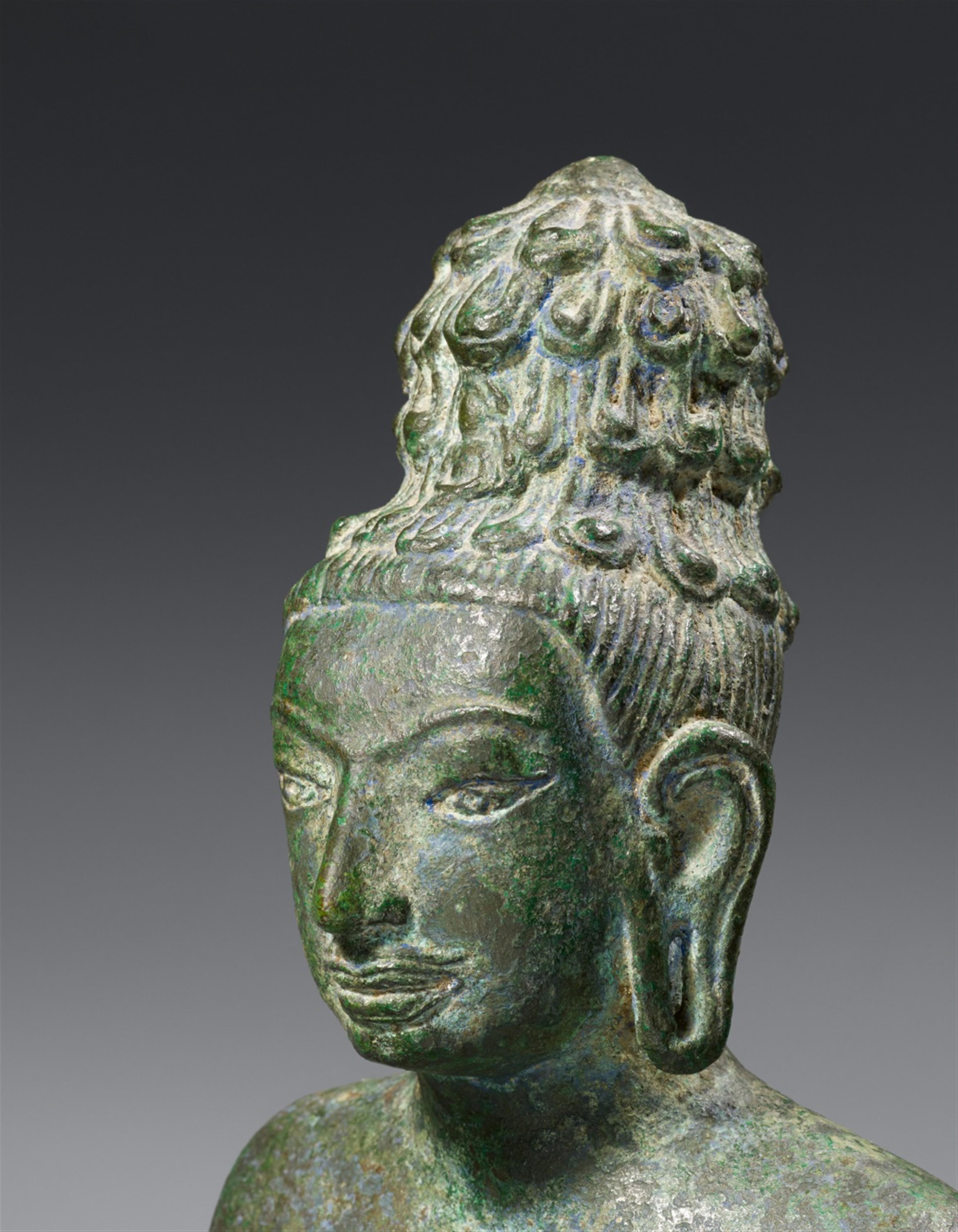 Avalokiteshvara. Bronze. Thailand, Provinz Buriram, Khorat-Hochebene. Frühes 8. Jh. - image-3