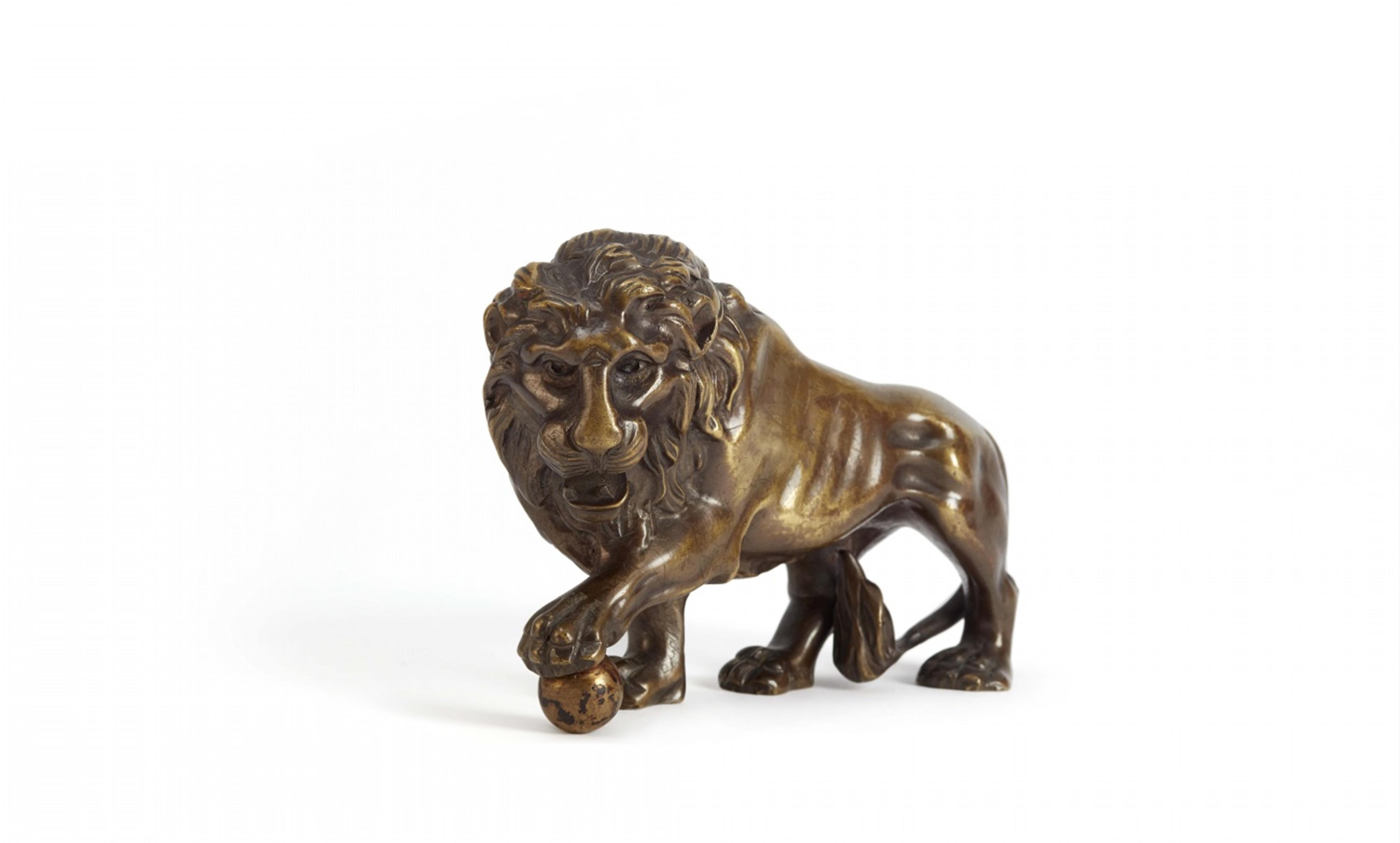 A figure of a striding lion, early 20th century - image-1