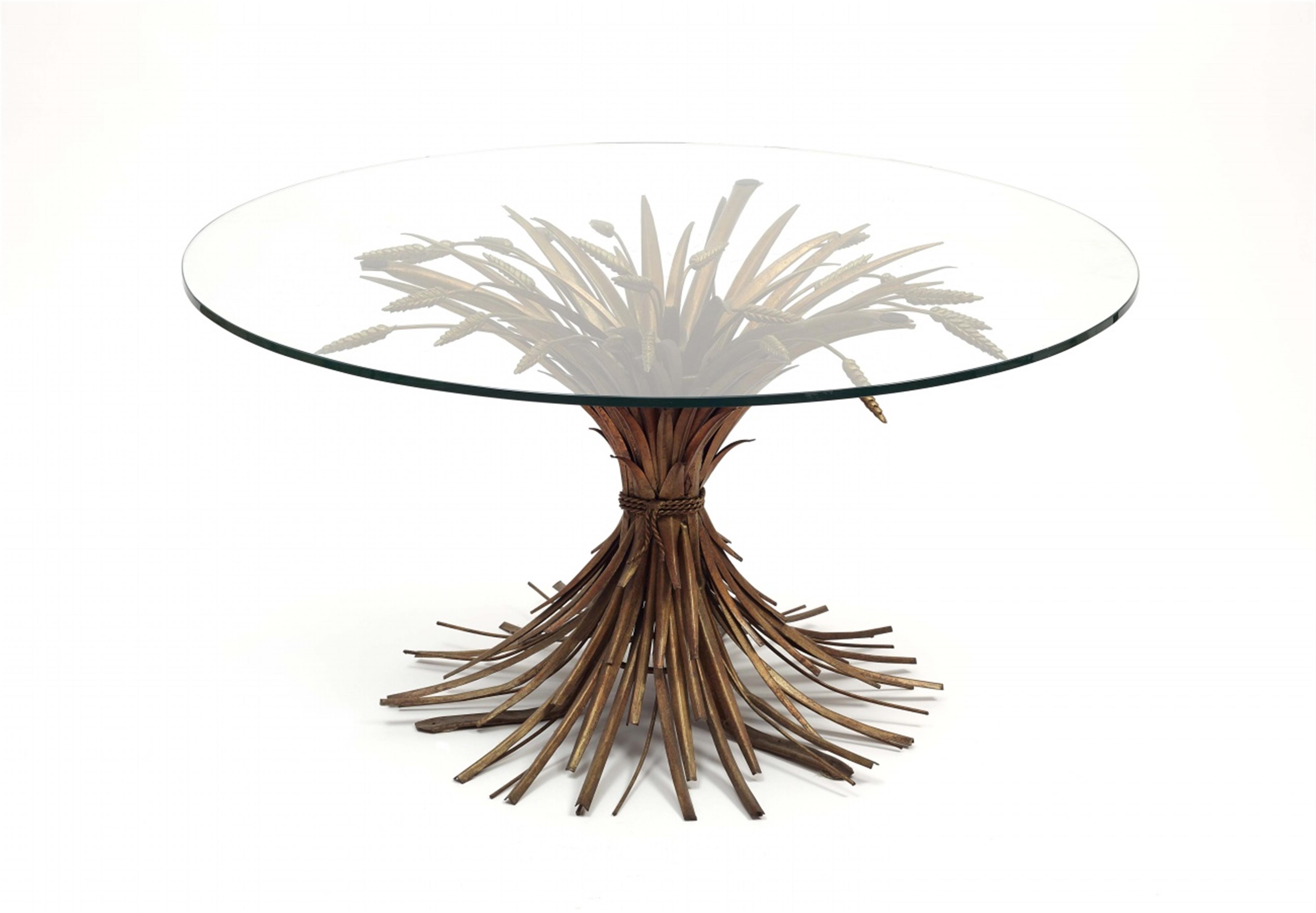 A "gerbe de blé" coffee table by Robert Goossens - image-1