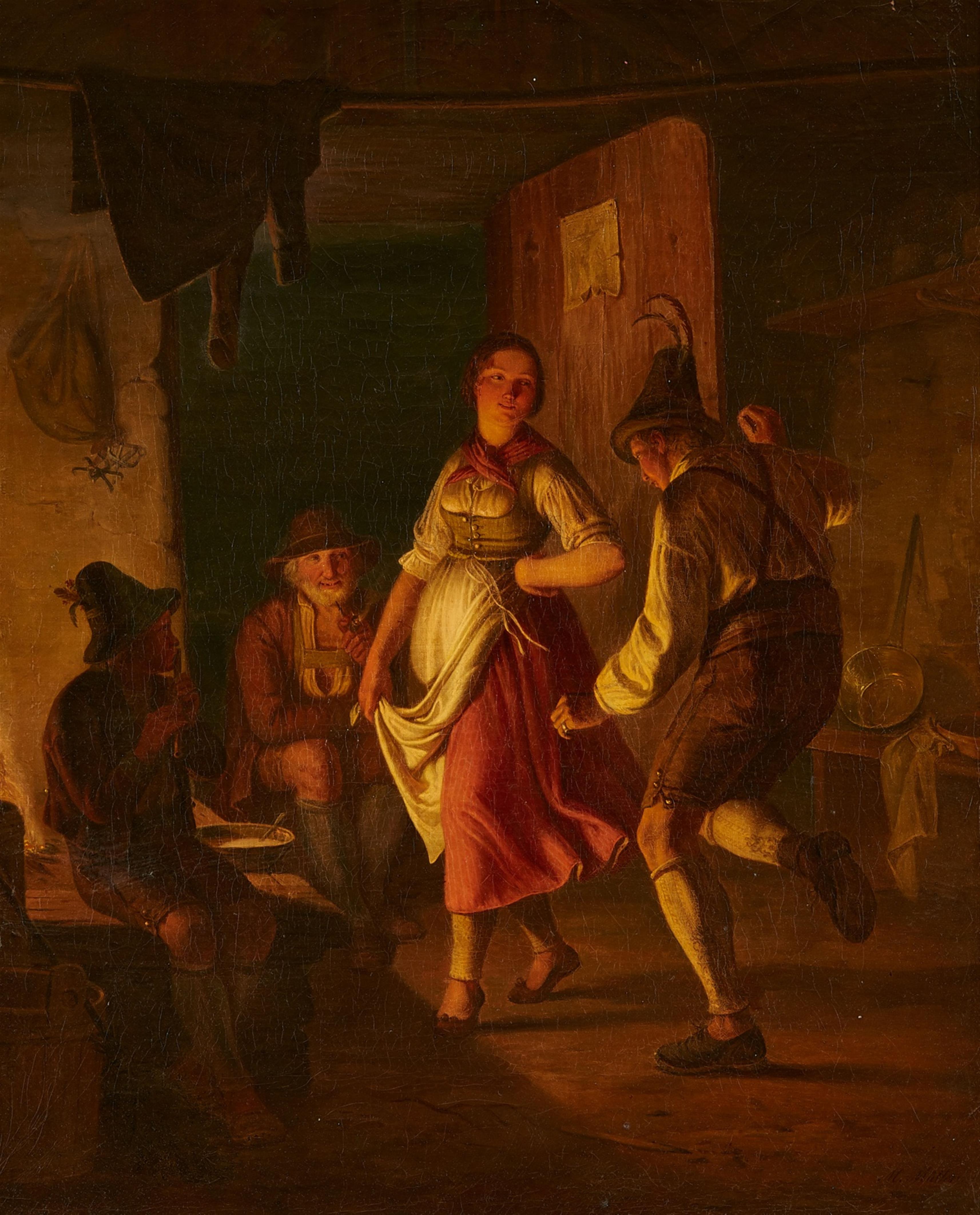 Moritz Müller, called Feuermüller - Dancing Peasant Couple - image-1