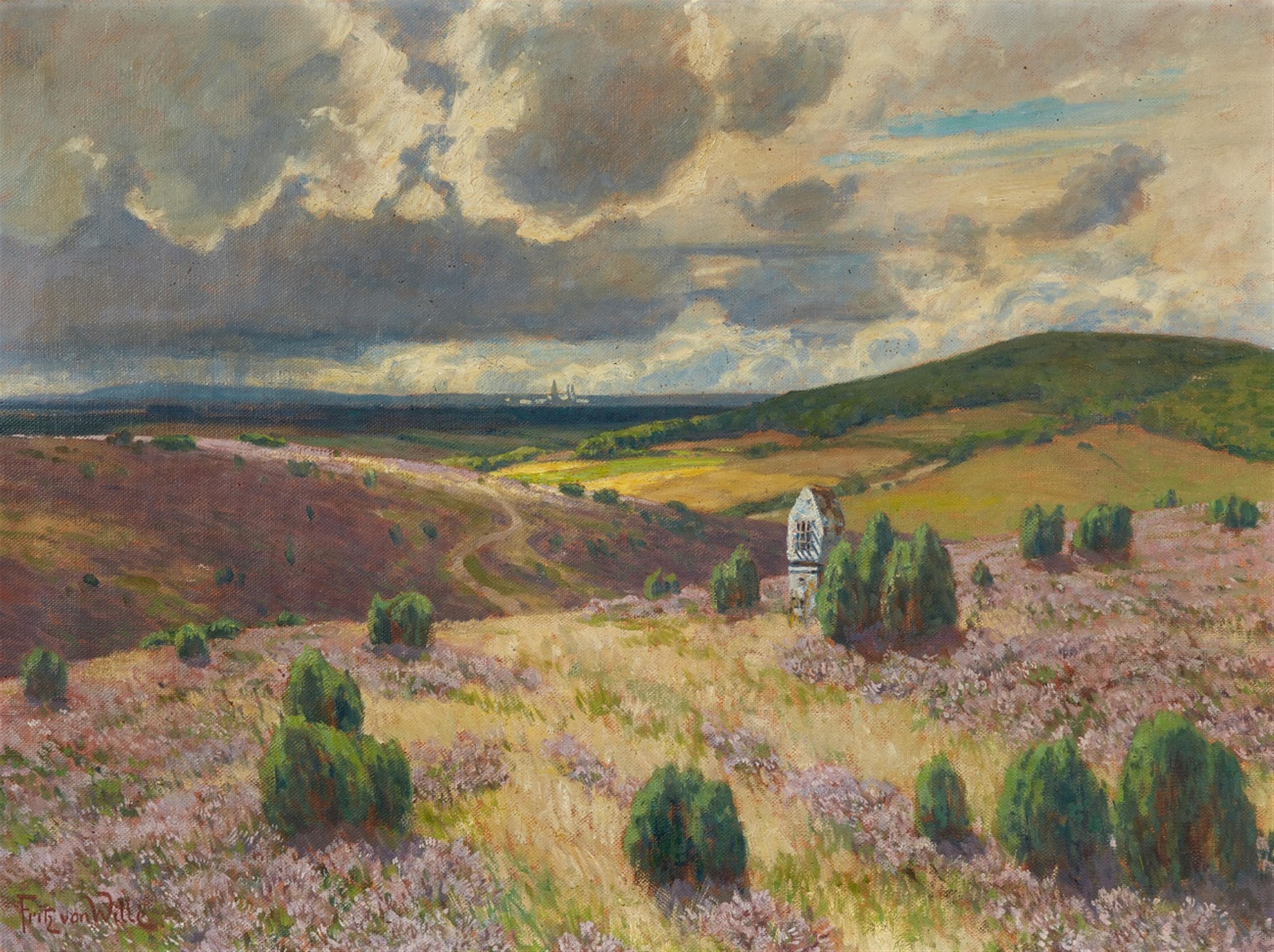 Fritz von Wille - Landscape in the Eifel - image-1