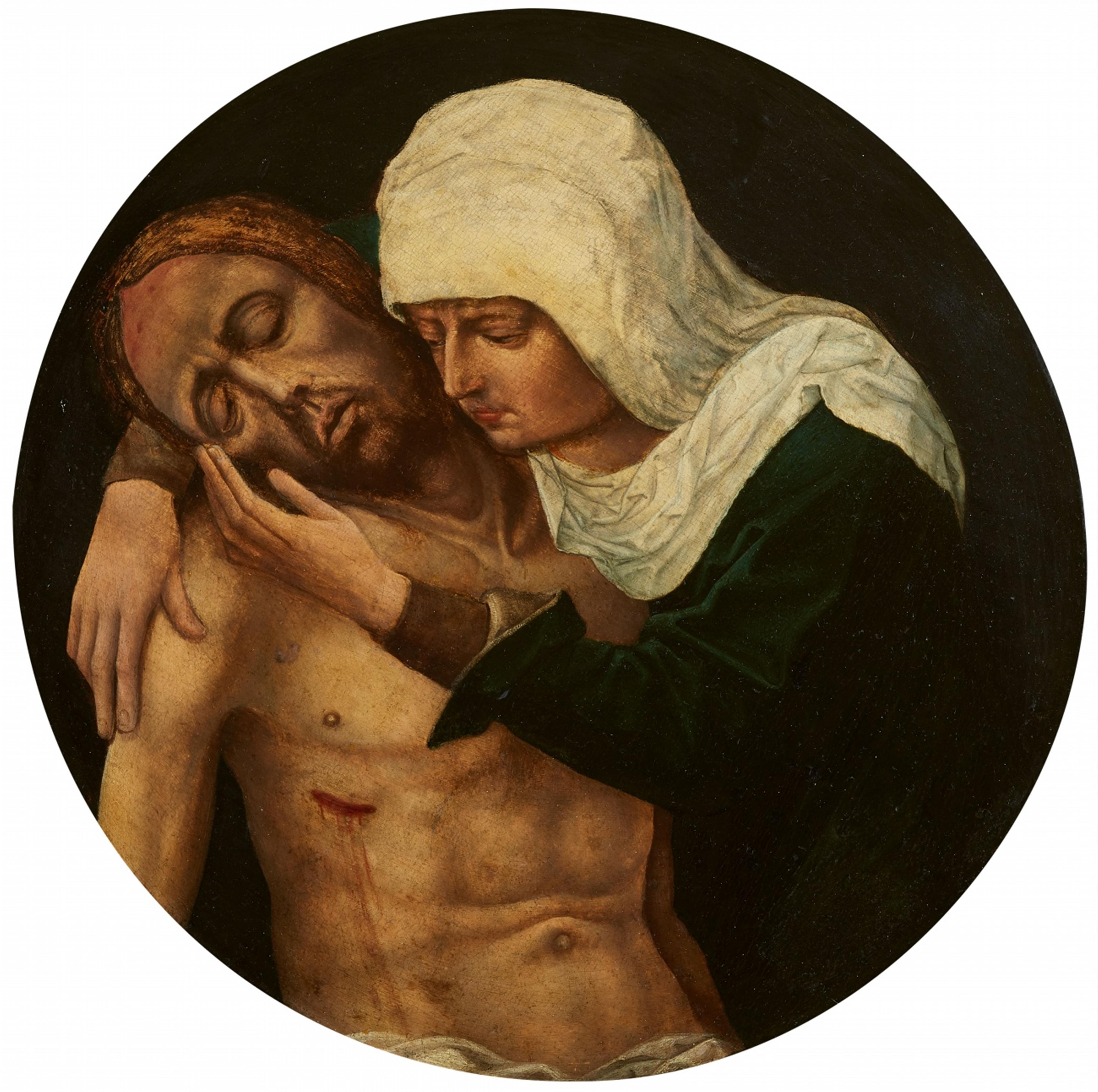Flämischer Meister um 1500 - Pietà - image-1
