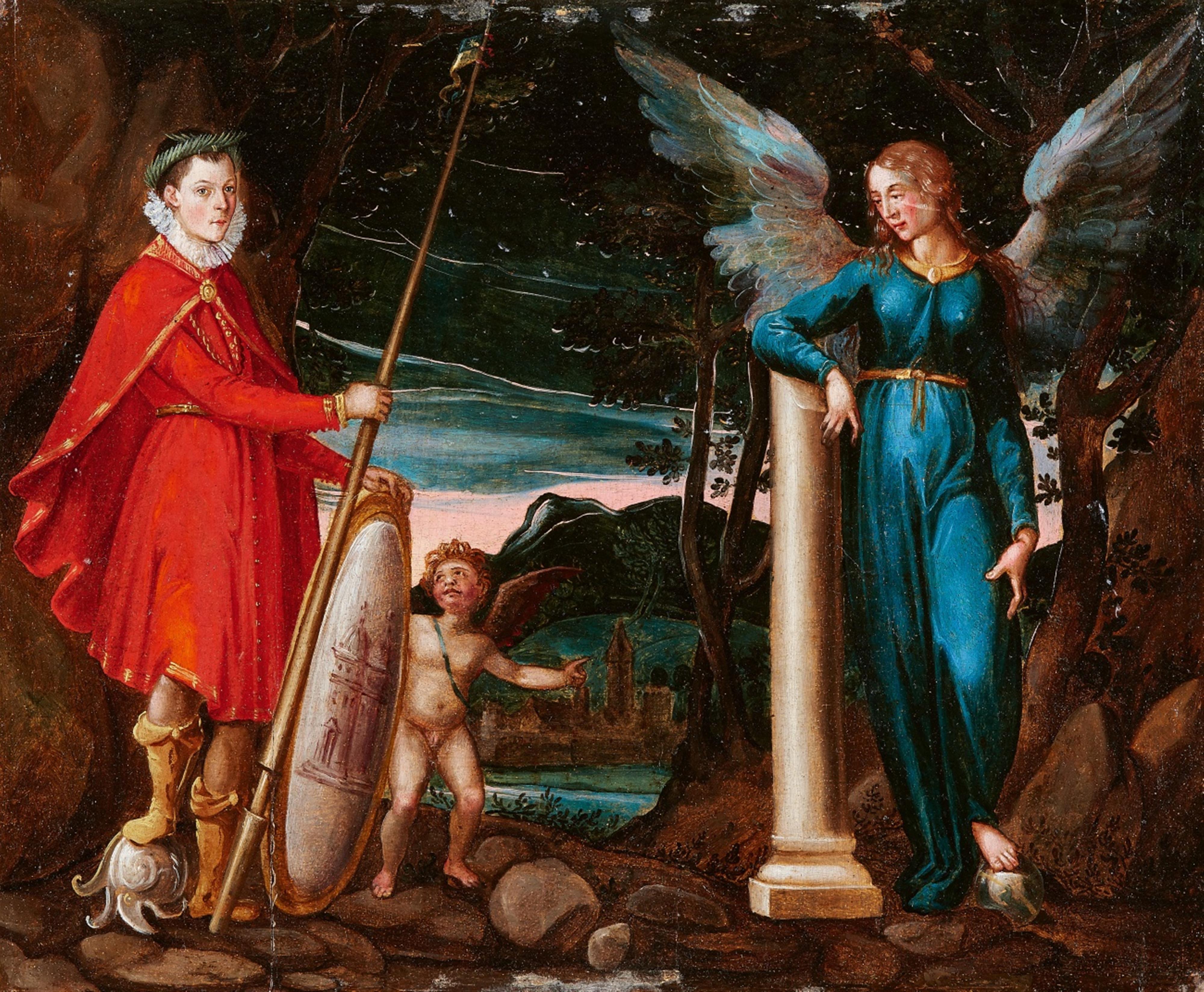 Flemish School, circa 1600 - Mercury and Minerva An Allegory of Rulership - image-2