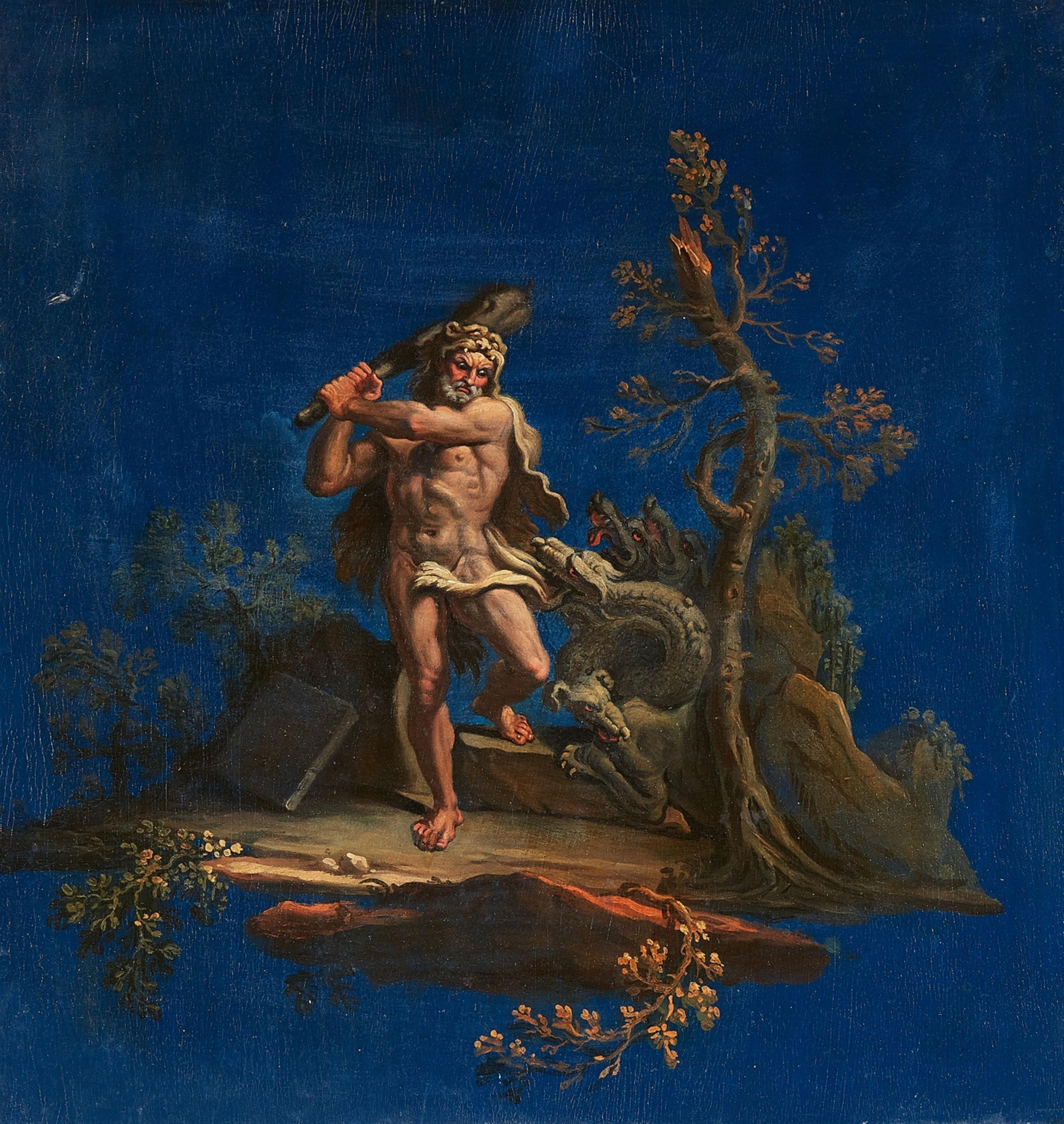 Italienischer Meister des 18. Jahrhunderts - Herkules und die neunköpfige Hydra - image-1