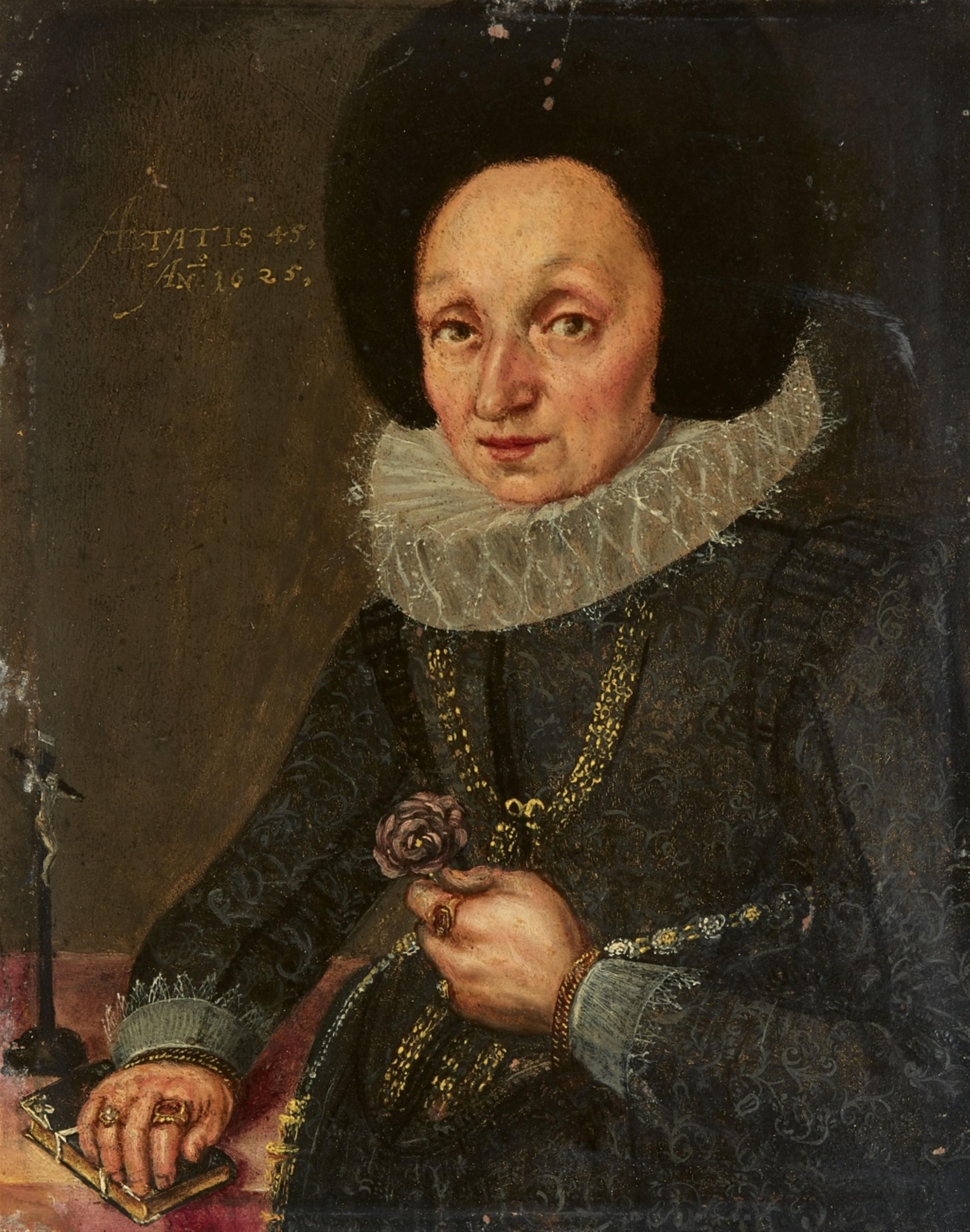 Lorenz Strauch, zugeschrieben - Bildnis des Baumeisters Valentin Kaut Bildnis der Magdalena Kaudin - image-2