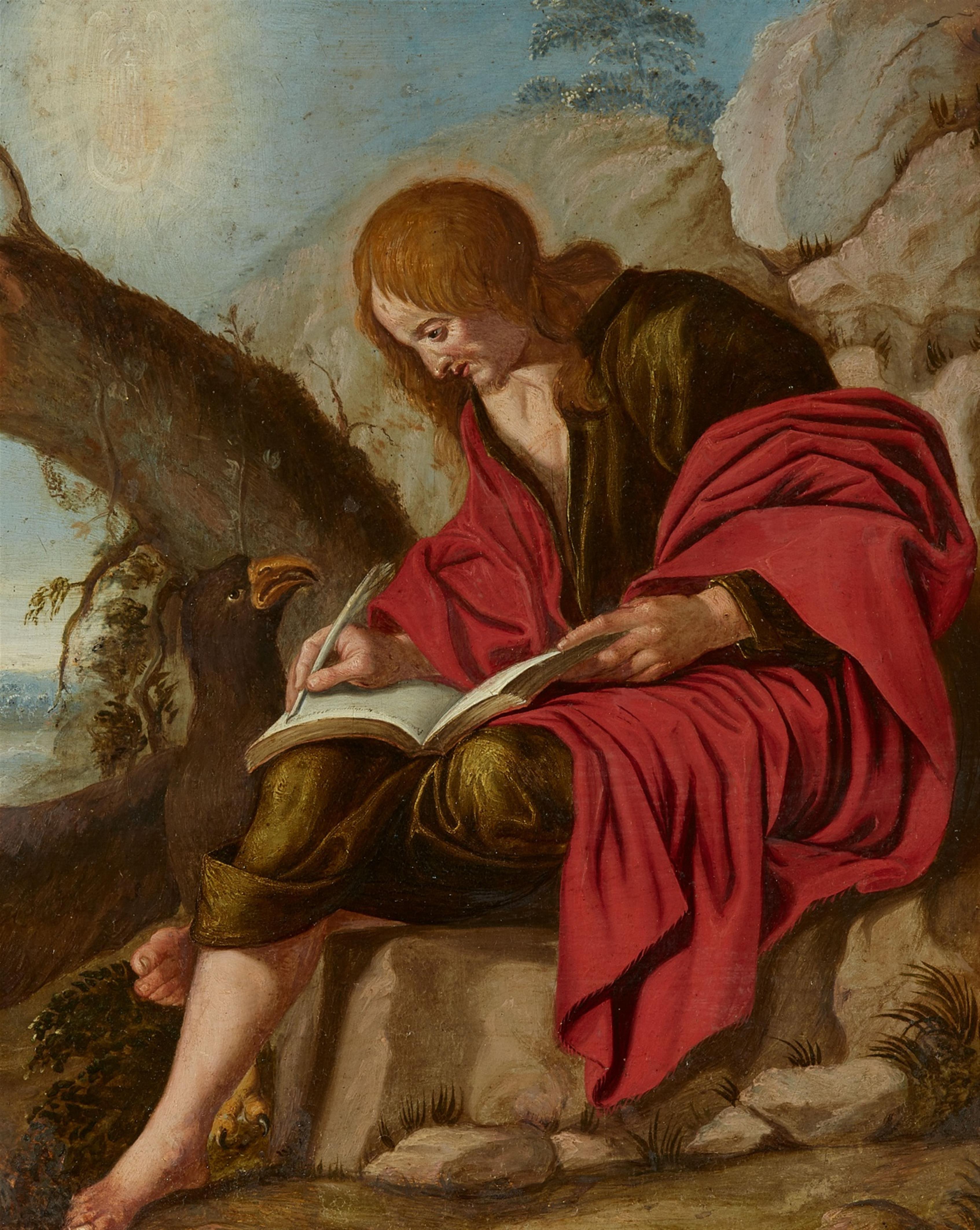 Süddeutscher Meister des 17. Jahrhunderts - Johannes auf Patmos - image-1