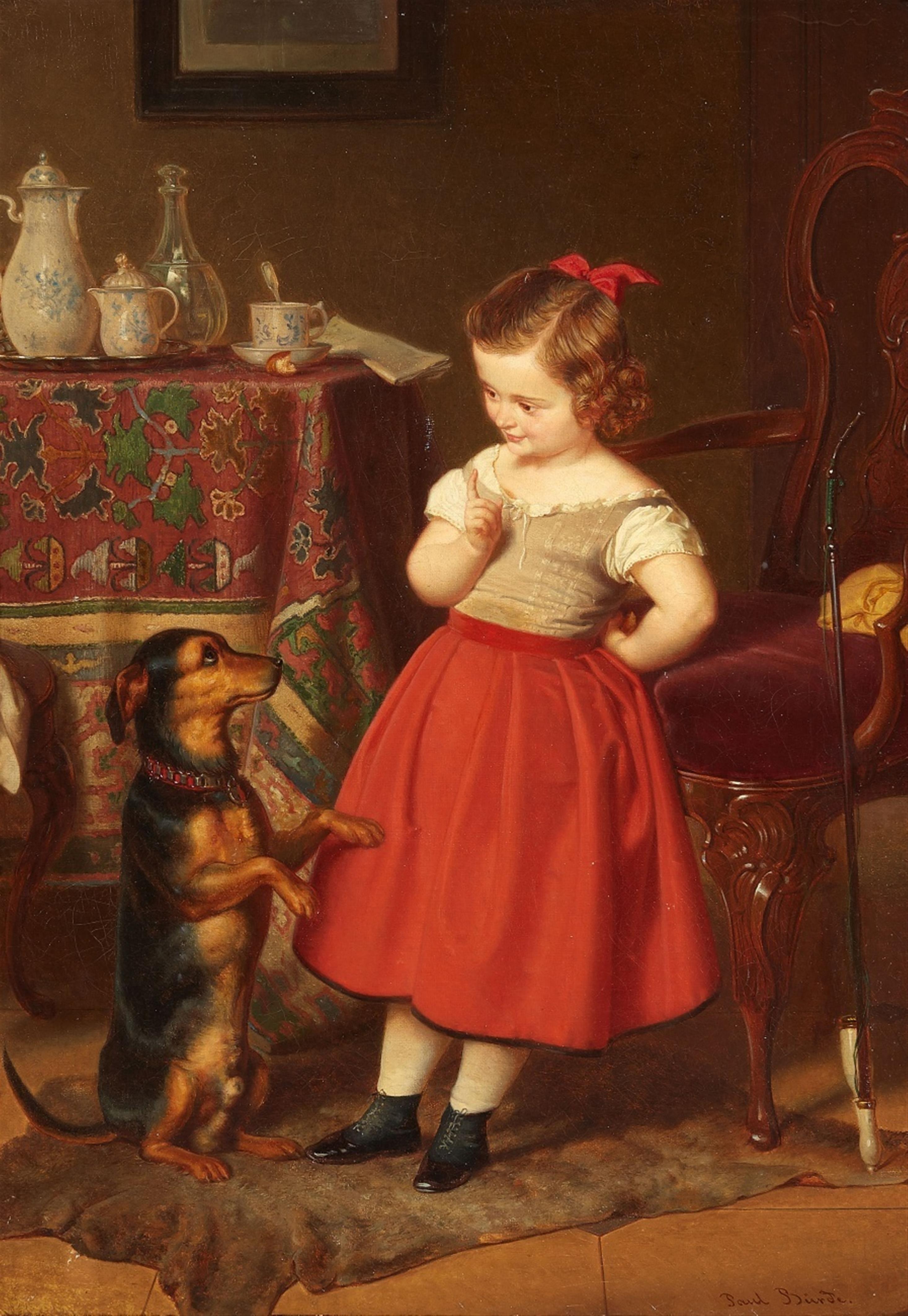 Paul Bürde - Girl with a Dog - image-1