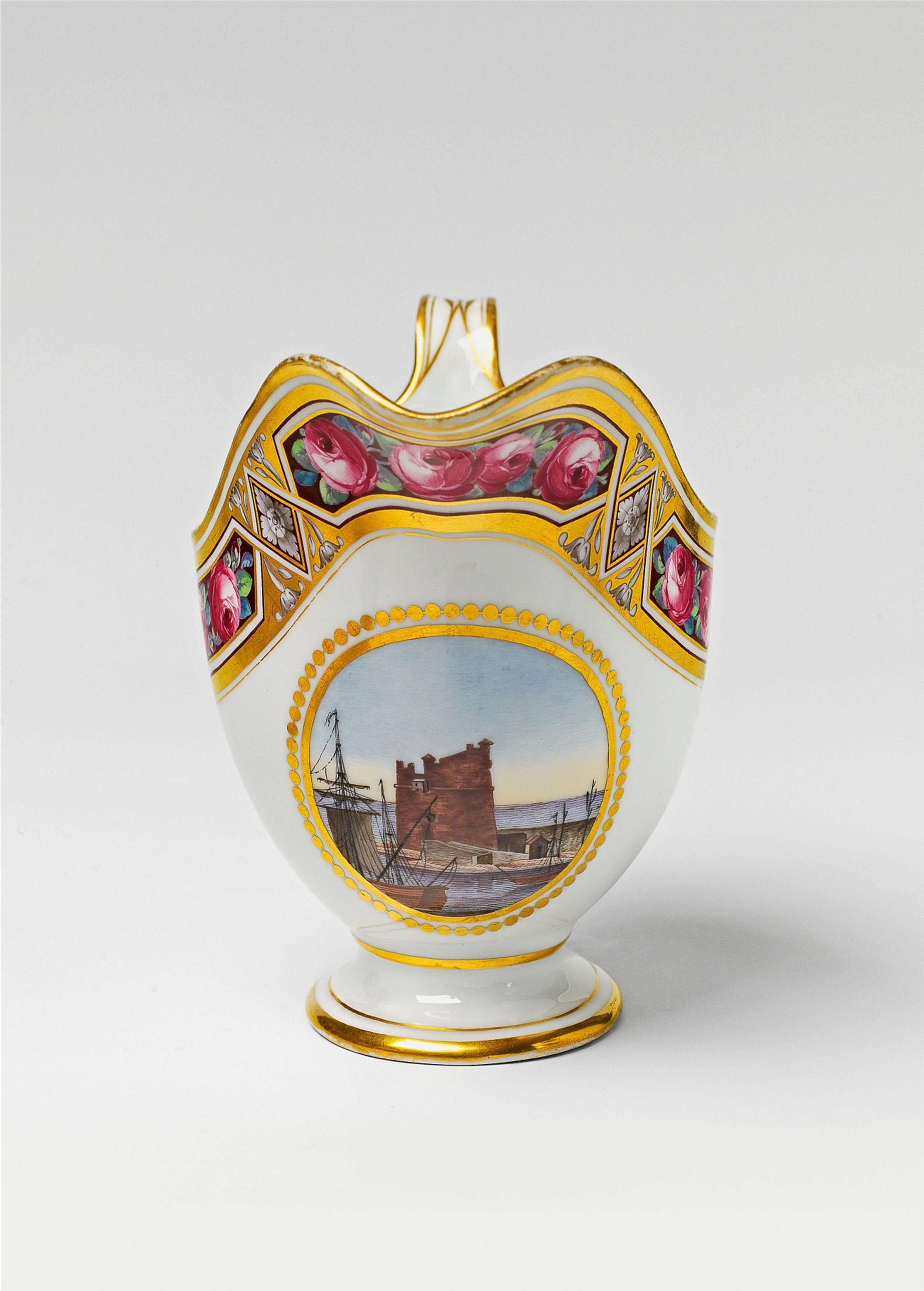 A St. Petersburg porcelain sauce boat from the wedding service of Grand Duchess Maria Pavlovna - image-2