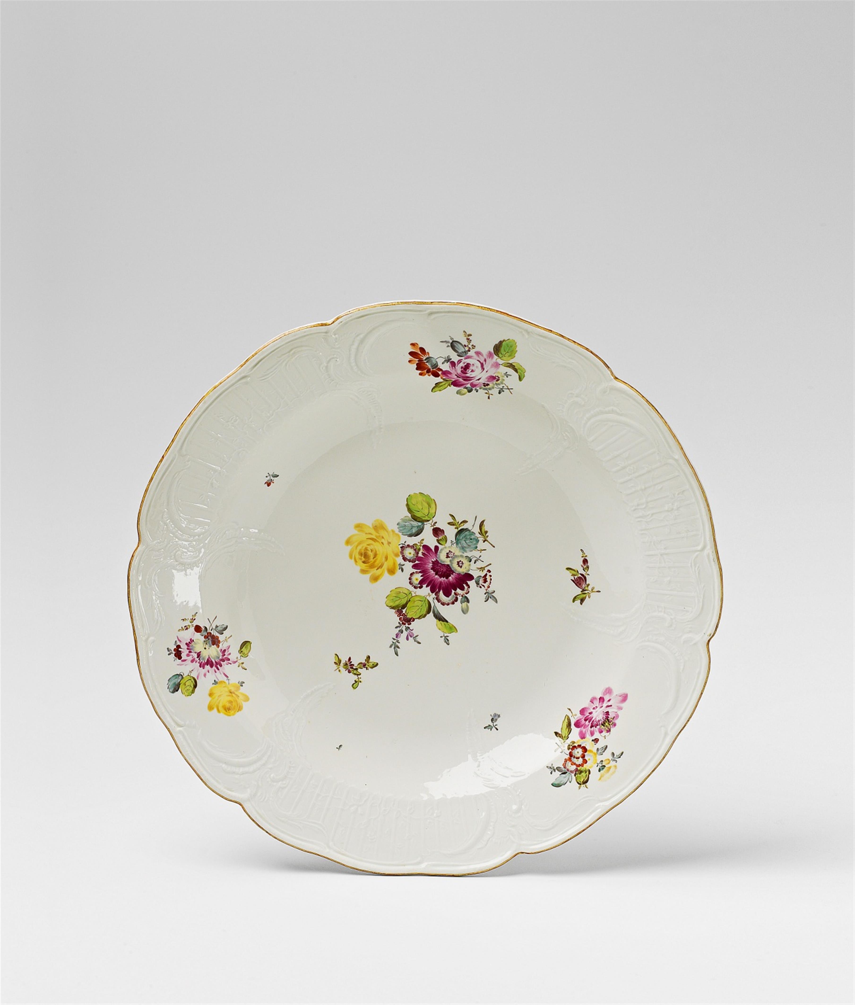 A large Berlin KPM porcelain platter made for Prince Henry of Prussia - image-1