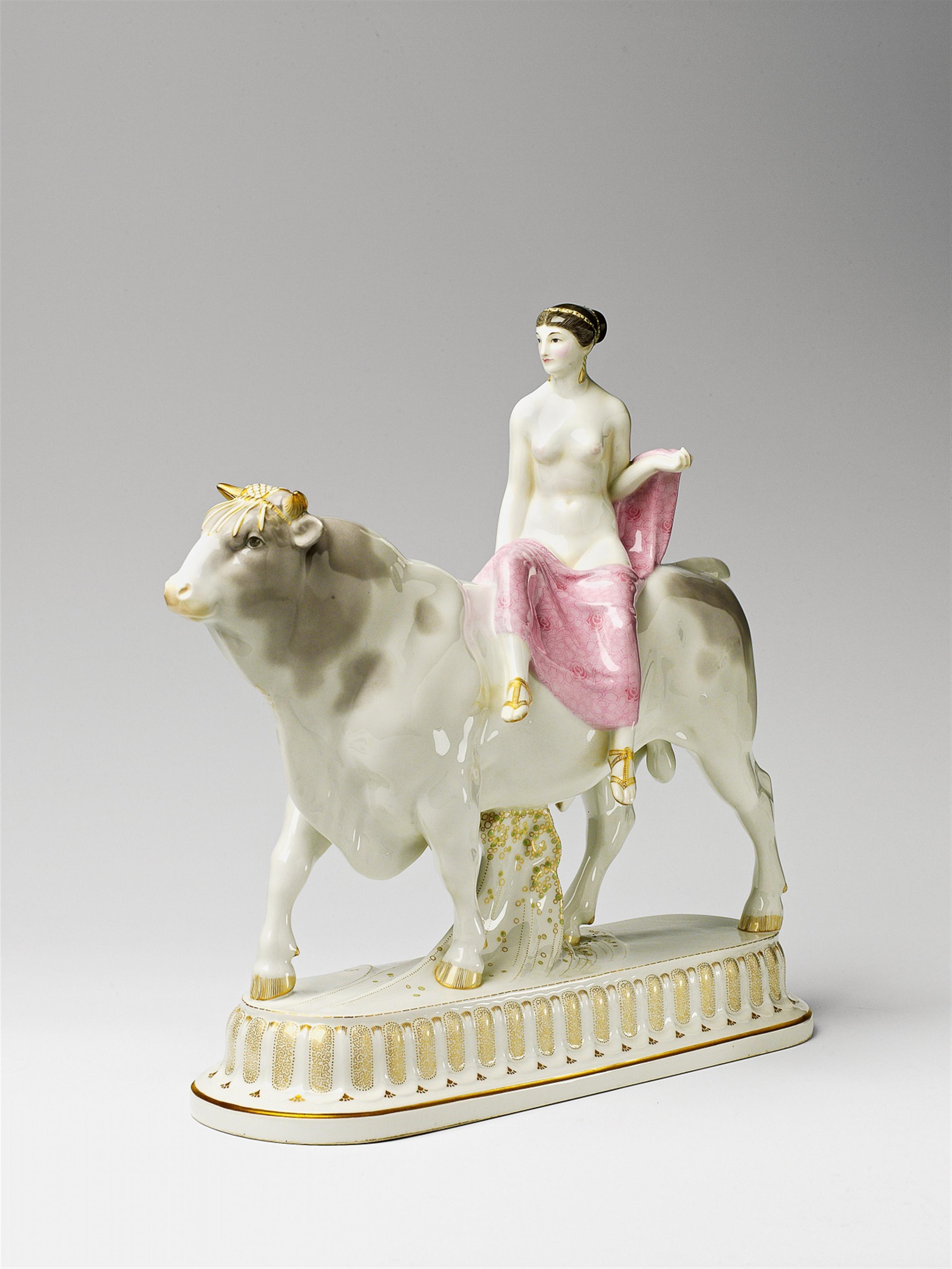 A Berlin KPM porcelain figure of the bride from the "Hochzeitszug" - image-2