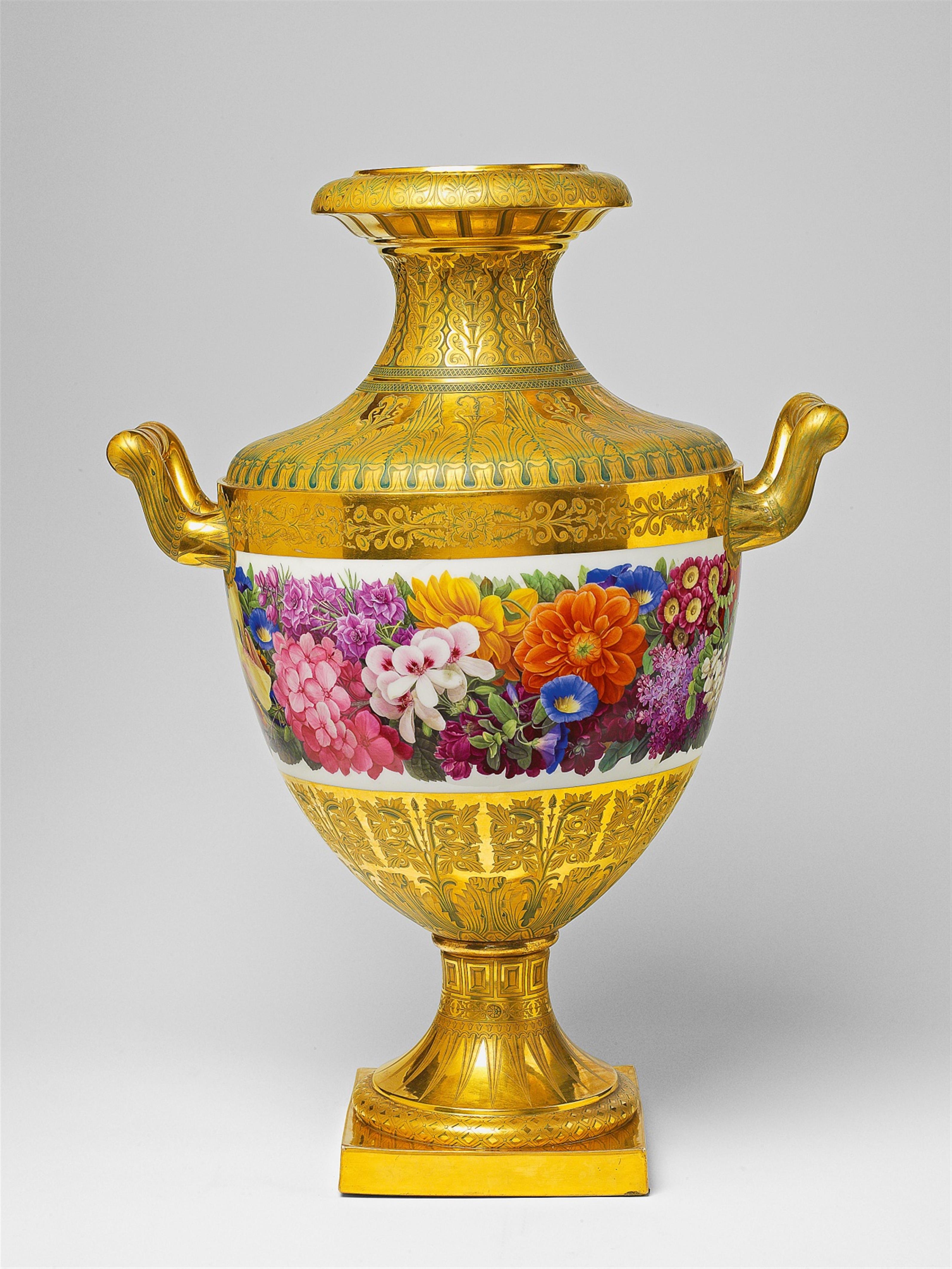 A Berlin KPM Munich-form vase No. 2 - image-4