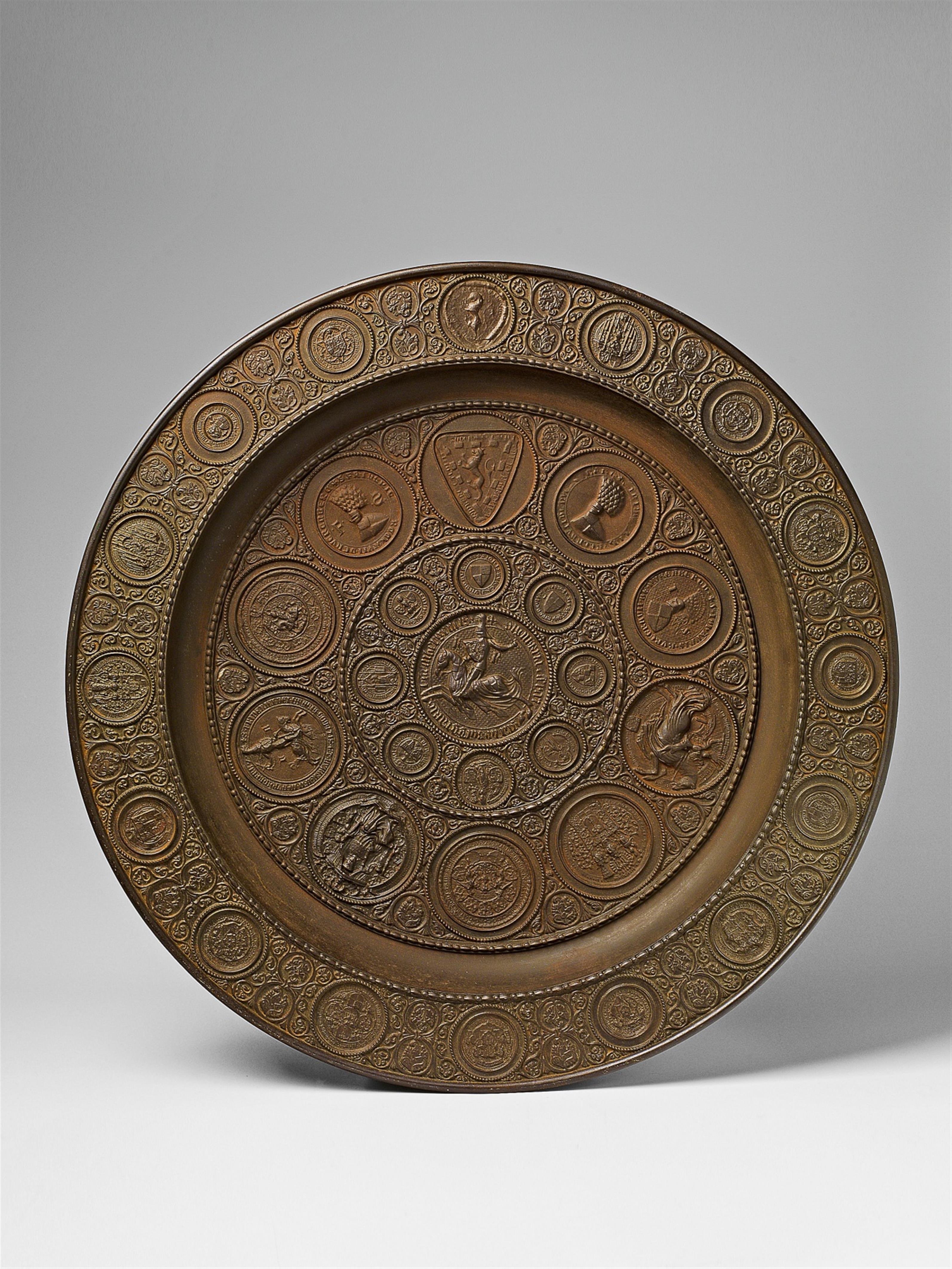 A large cast iron display platter - image-1