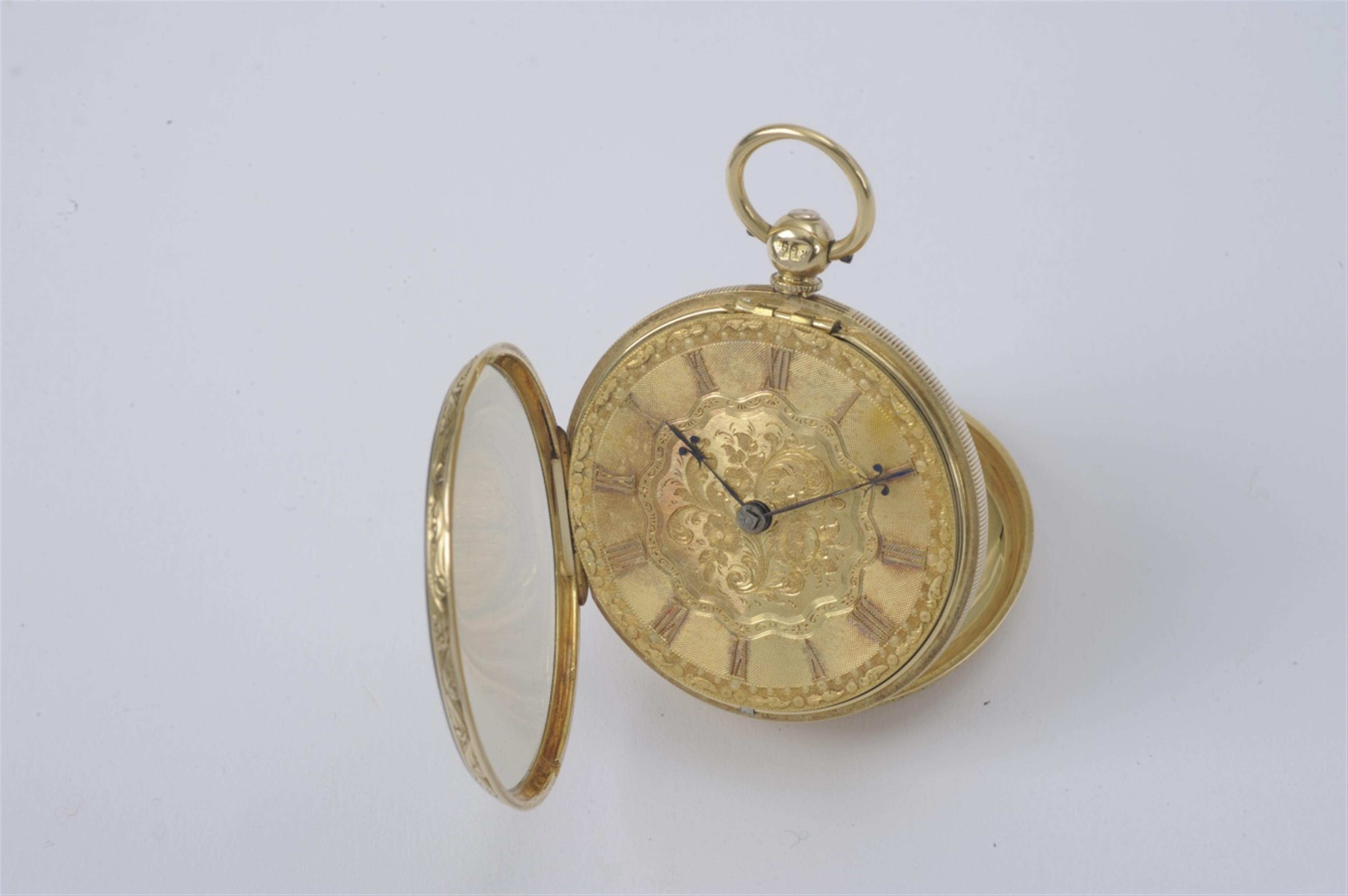 A Victorian 18k gold pocketwatch - image-1