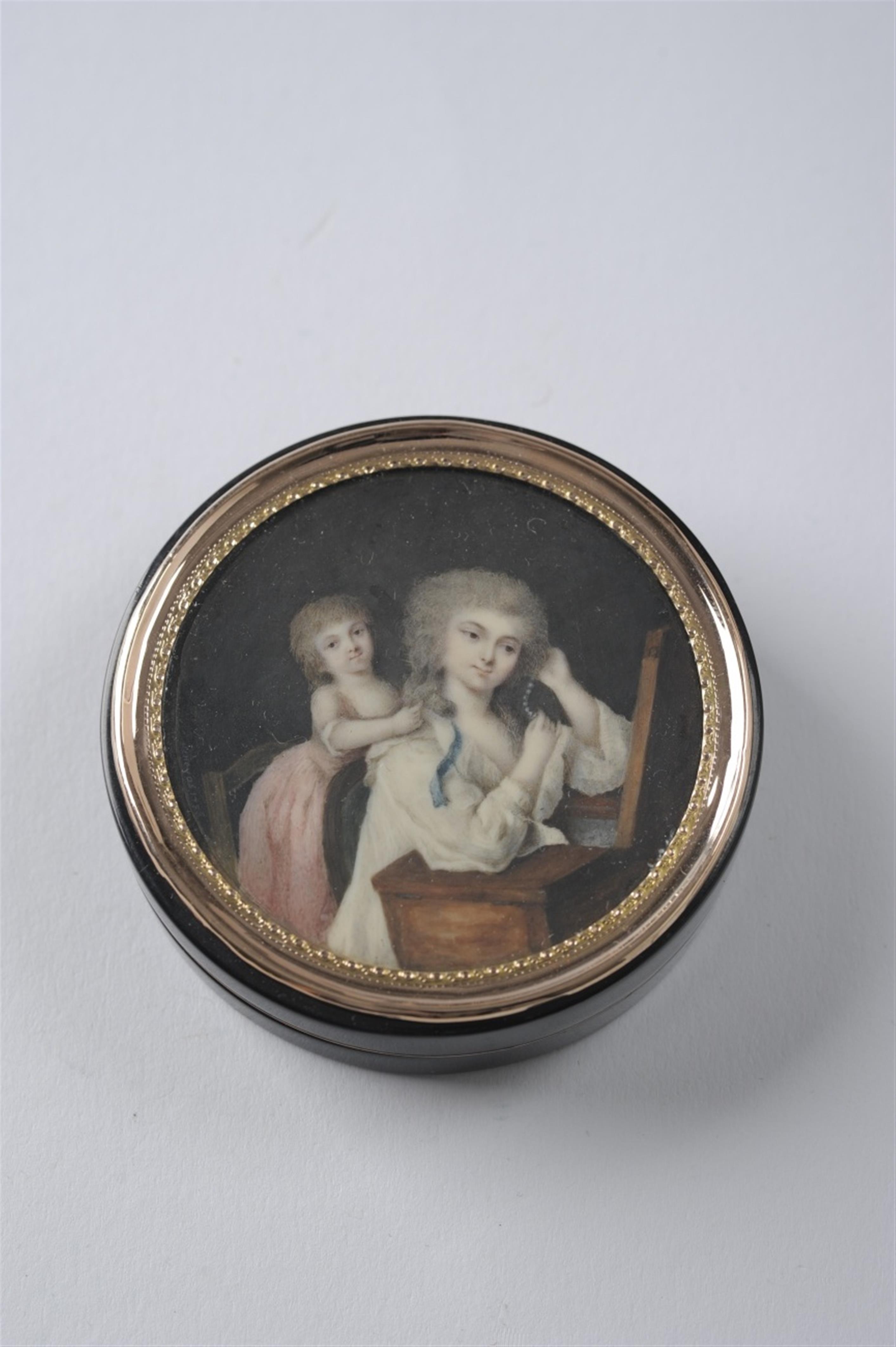 Boite à miniature Louis XVI - image-1