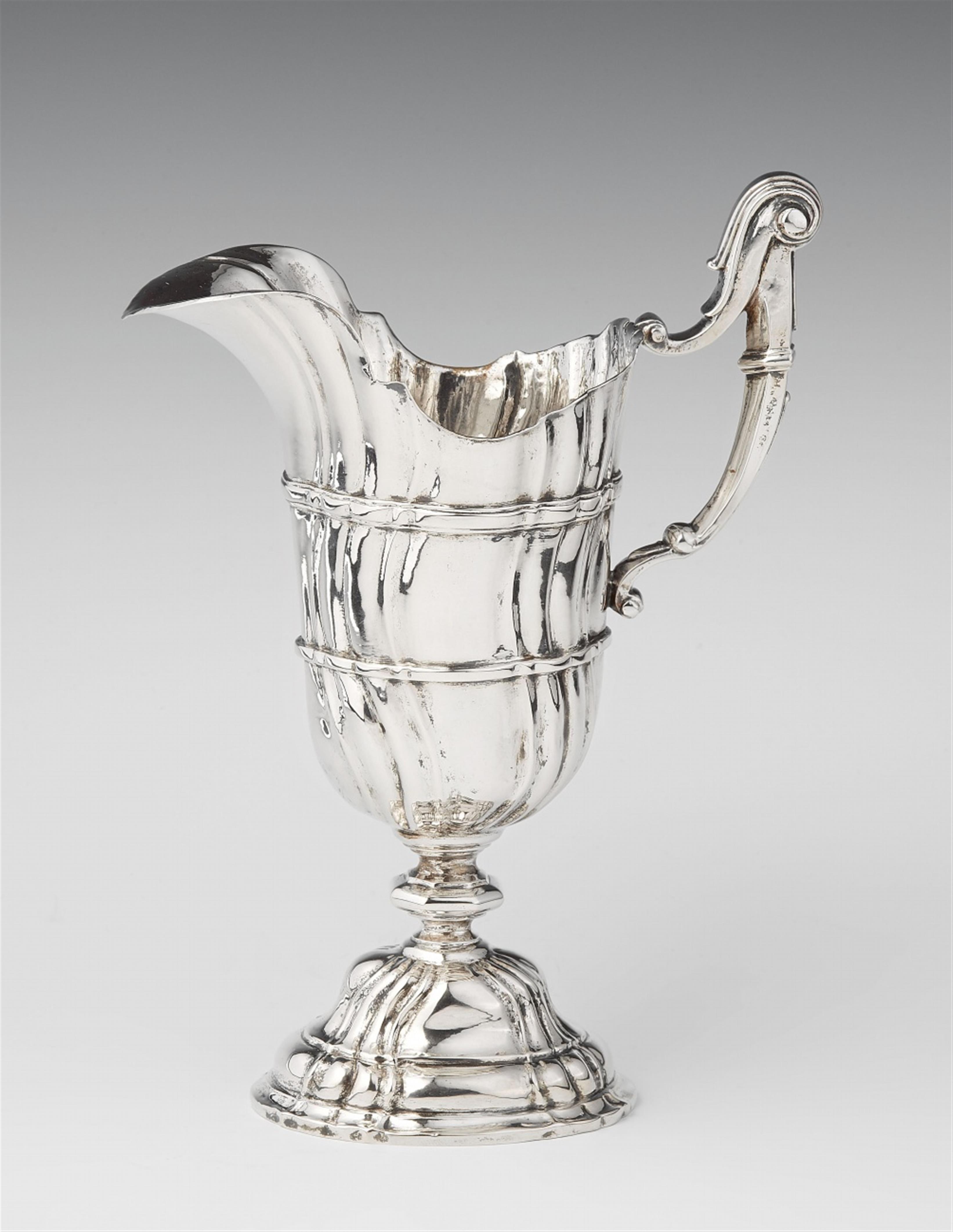 An Augsburg silver pitcher - image-1