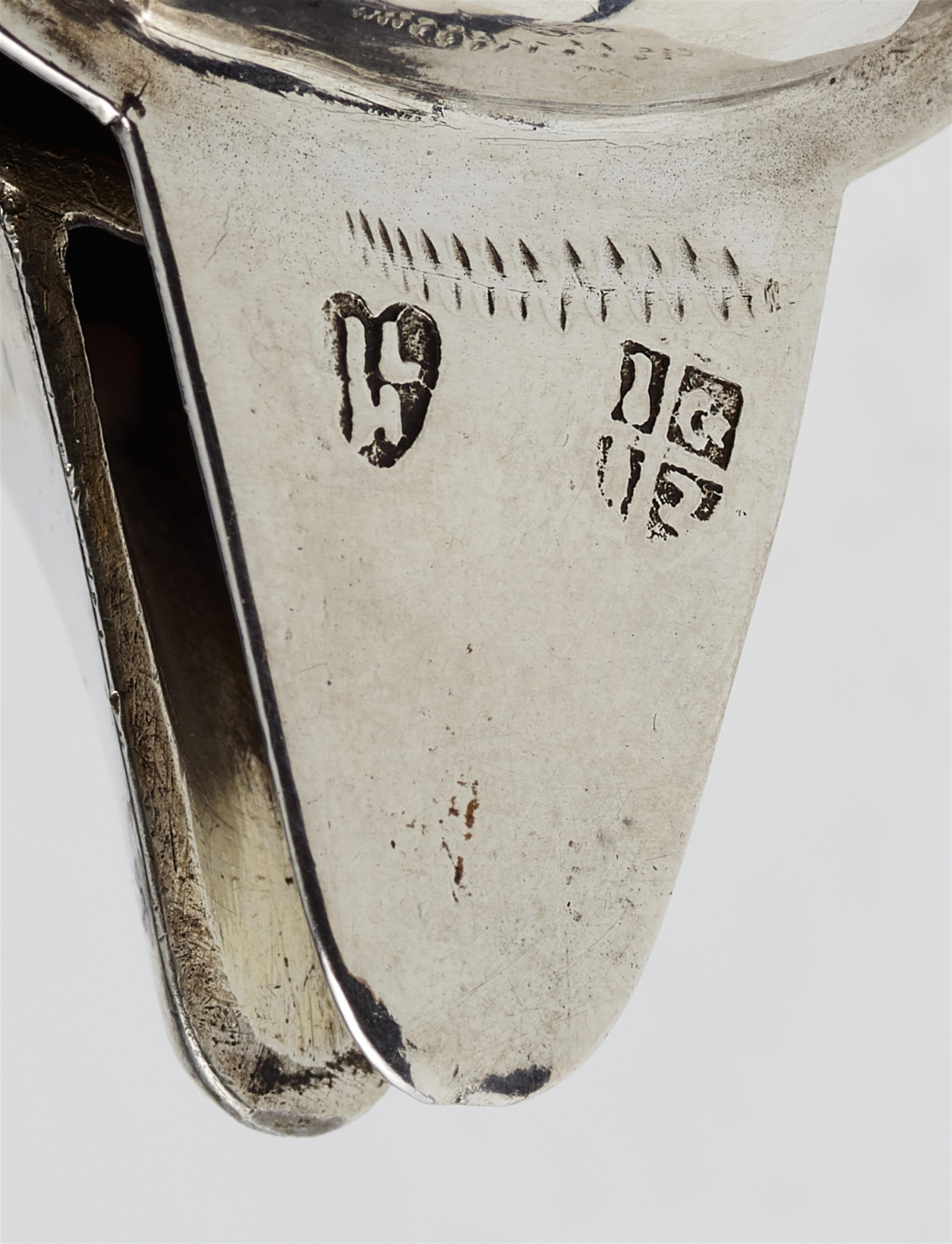 A rare parcel gilt Kempen silver communion garniture - image-2