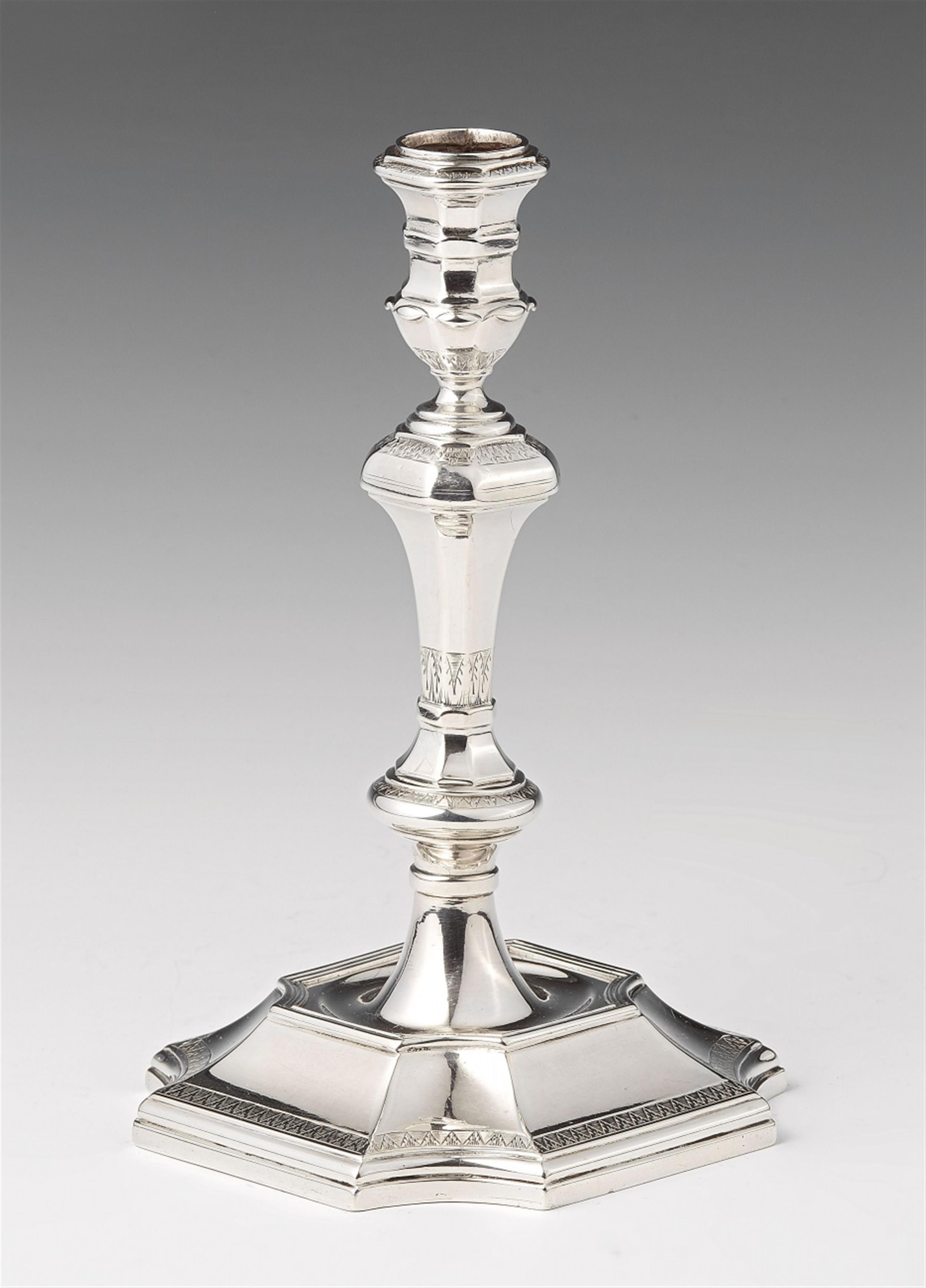 A Nimwegen silver candlestick - image-1