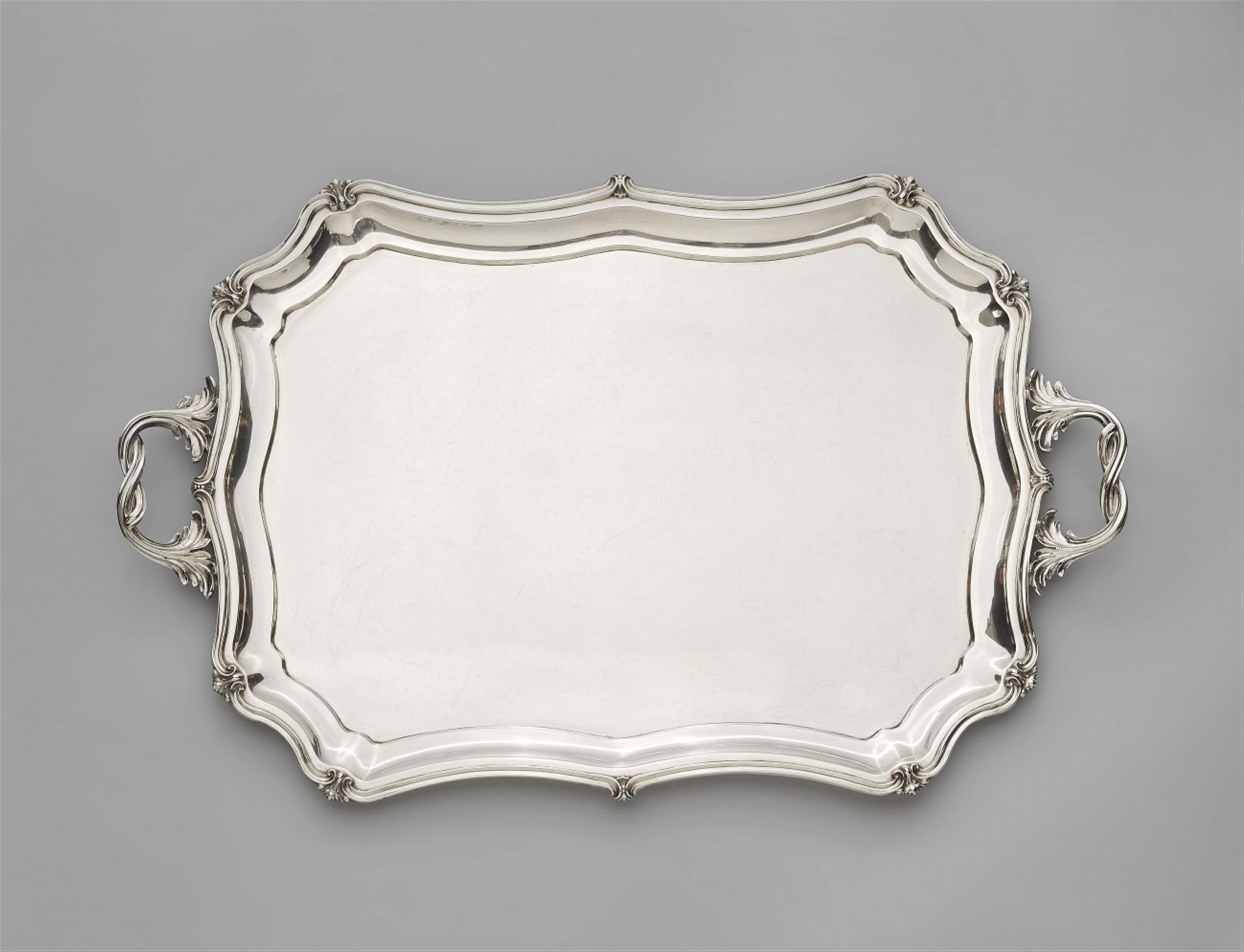 A St. Petersburg silver tray - image-1